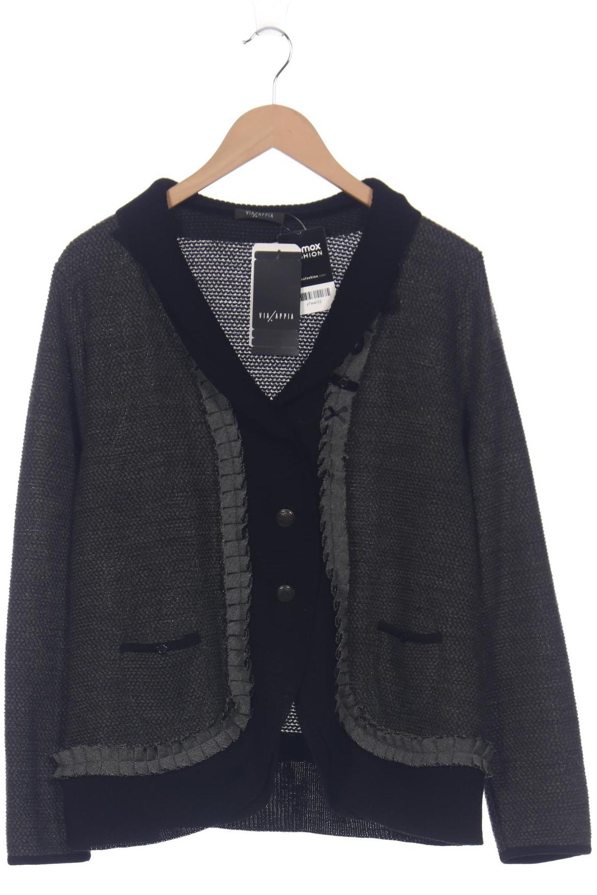 

VIA Appia DUE Damen Strickjacke, grau, Gr. 46