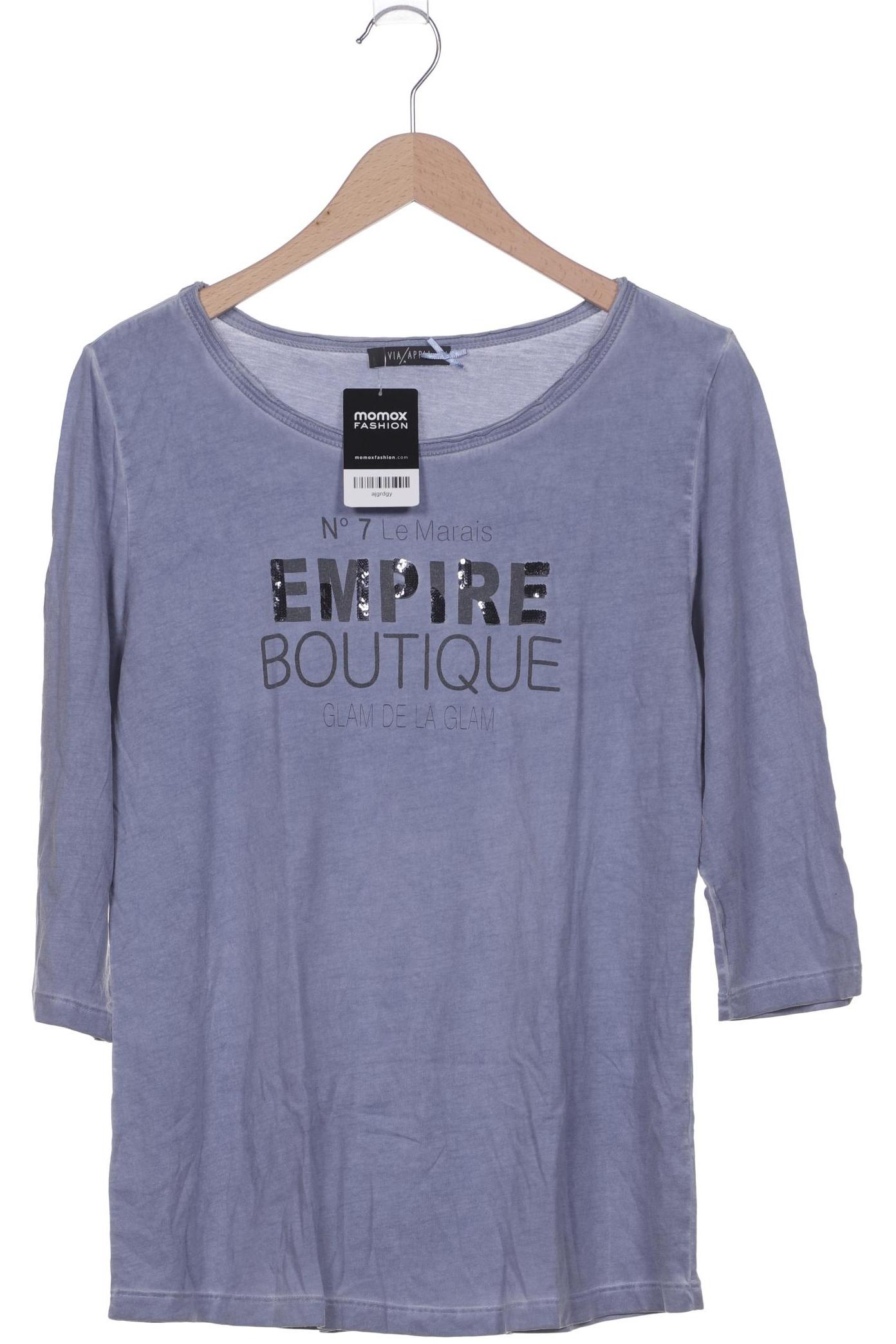 

VIA Appia DUE Damen Langarmshirt, blau, Gr. 44