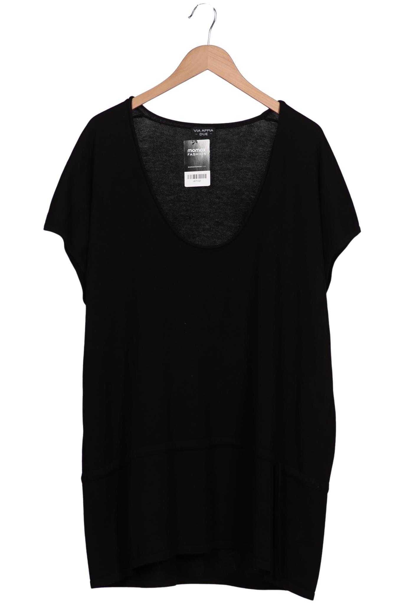 

VIA Appia DUE Damen Pullover, schwarz, Gr. 52