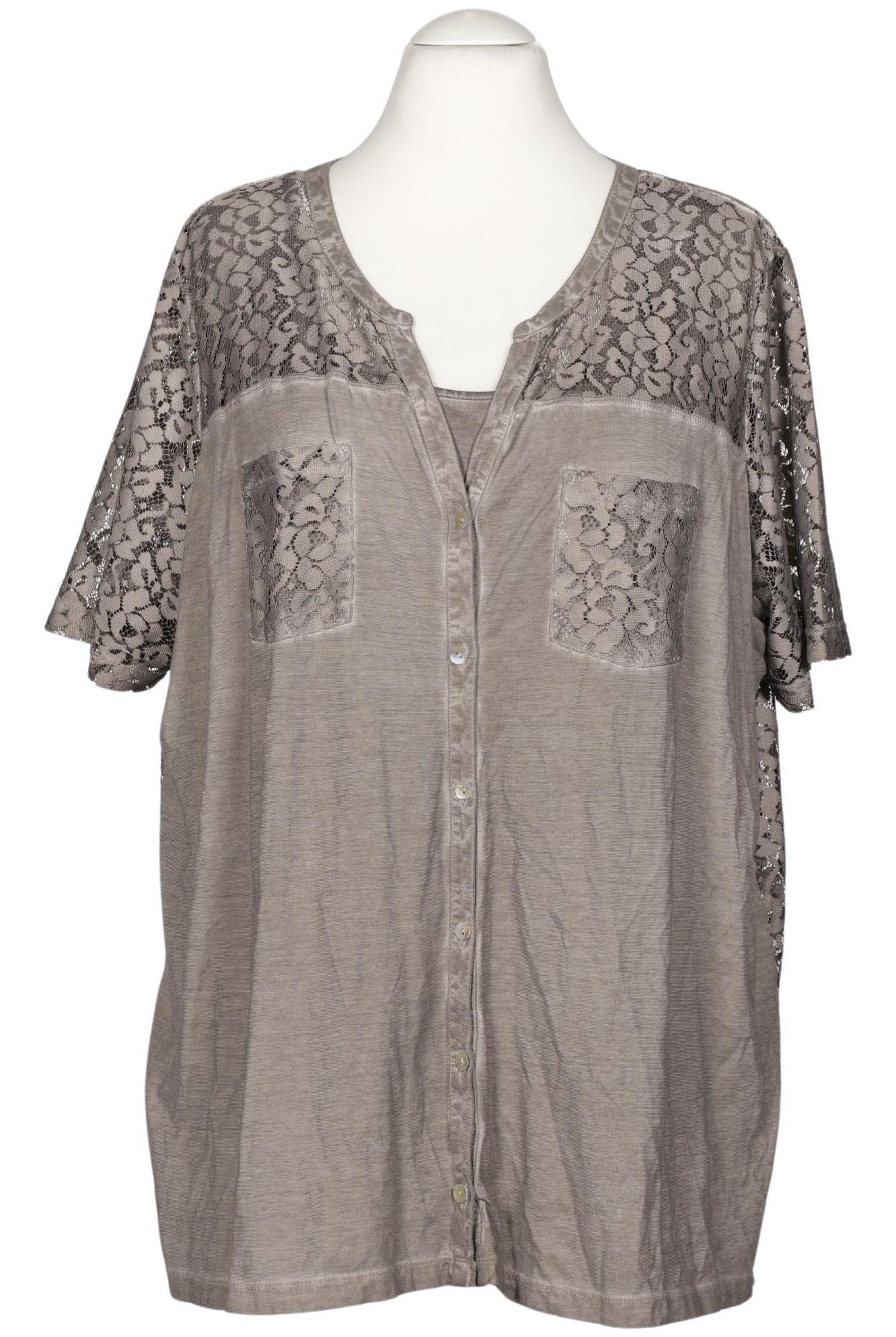 

VIA Appia DUE Damen Bluse, grau, Gr. 52