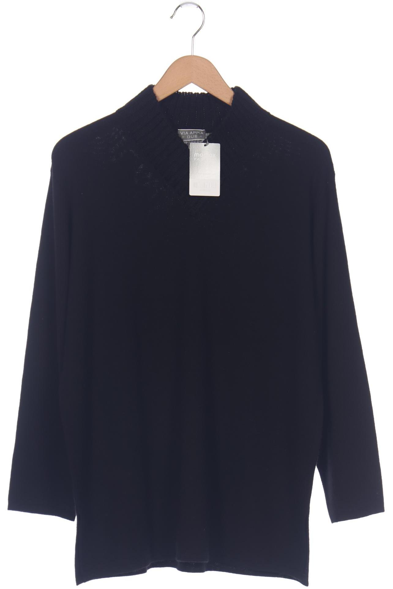 

VIA Appia DUE Damen Pullover, schwarz, Gr. 46