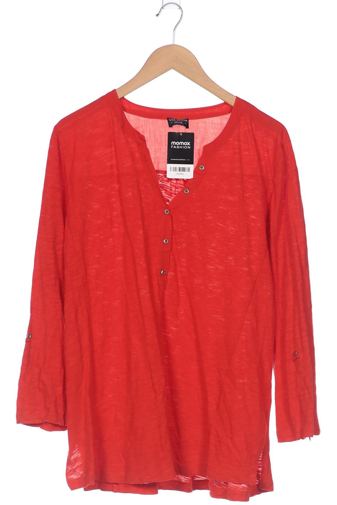 

VIA Appia DUE Damen Langarmshirt, rot, Gr. 50