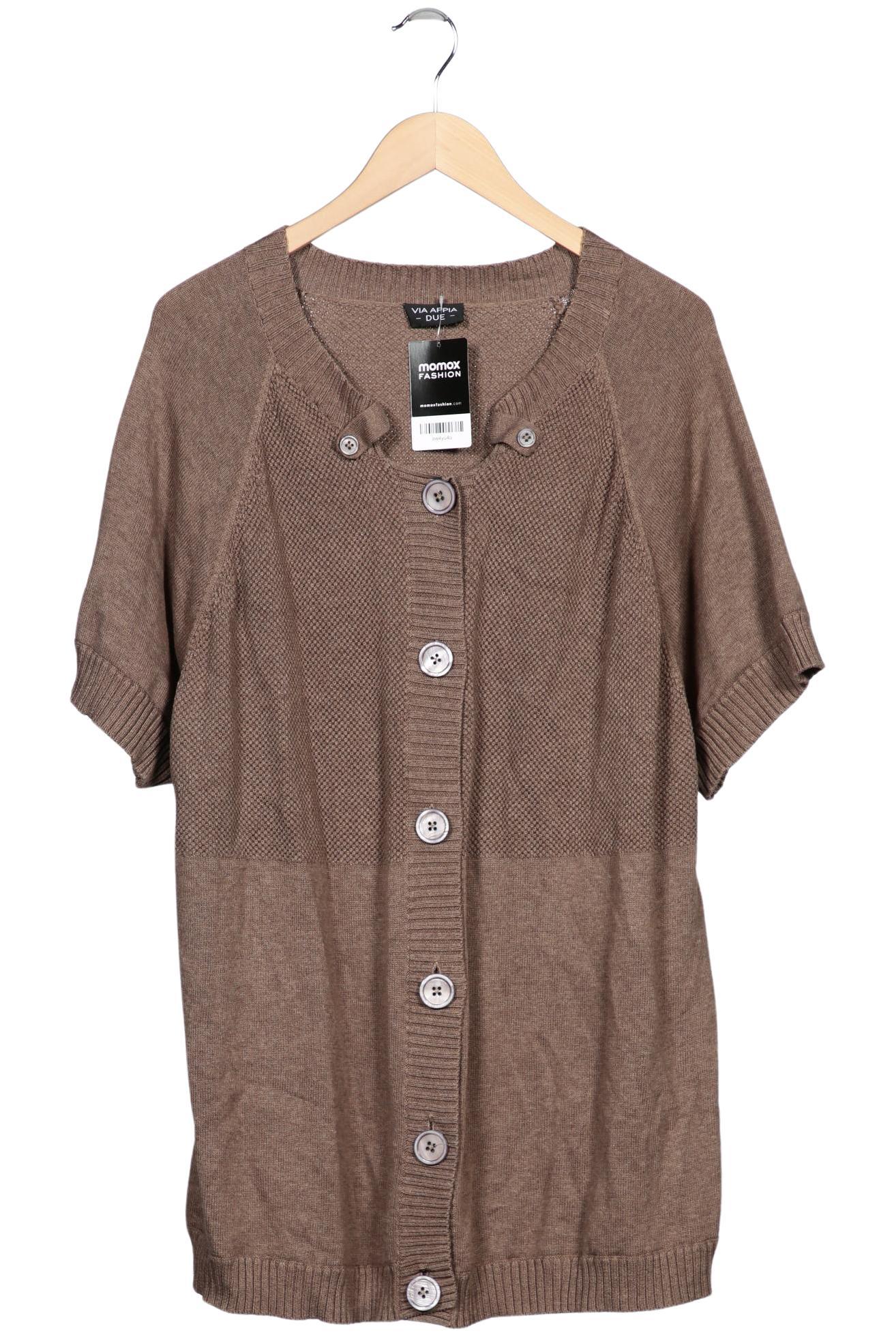 

VIA Appia DUE Damen Strickjacke, braun, Gr. 52