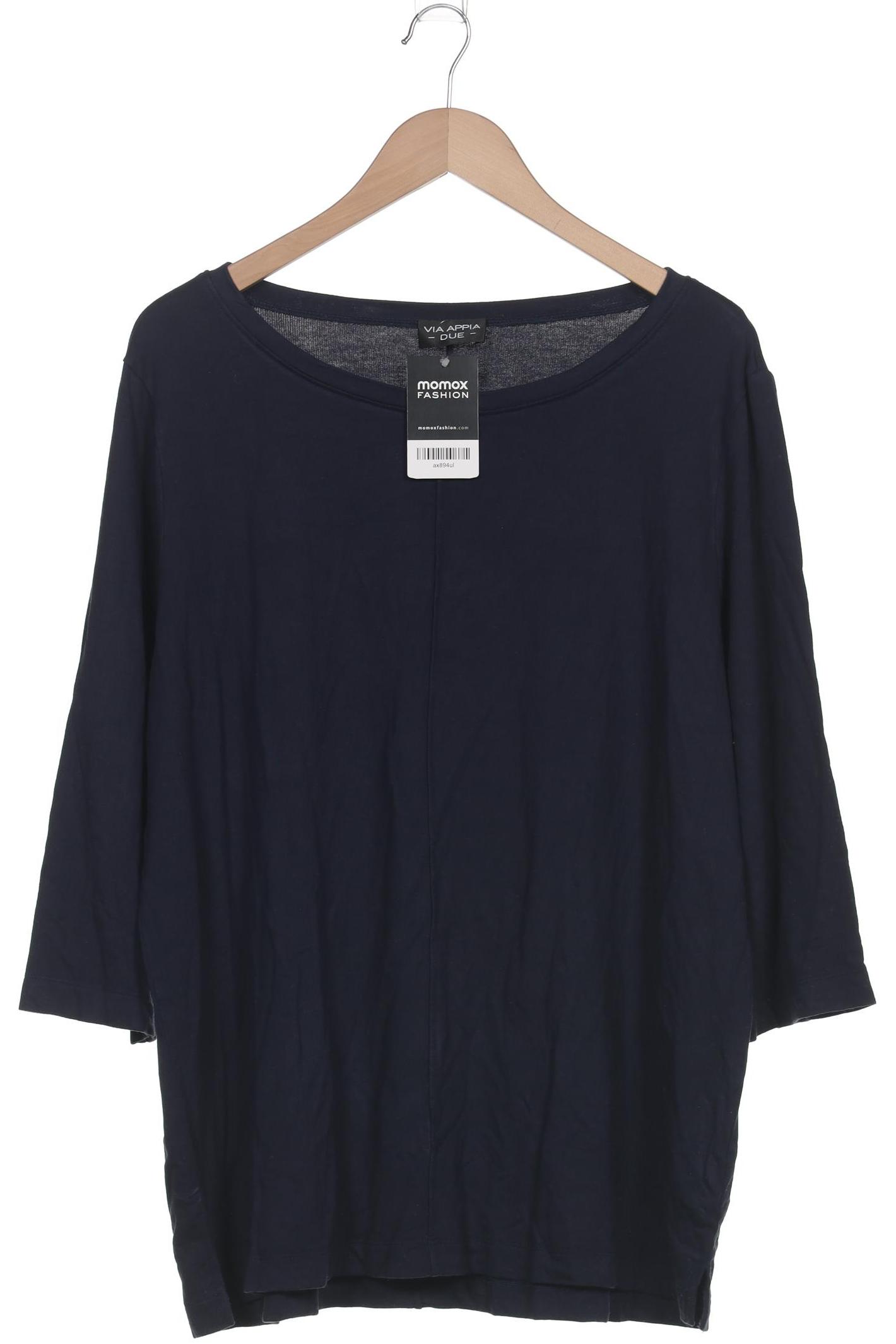 

VIA Appia DUE Damen Langarmshirt, marineblau, Gr. 48