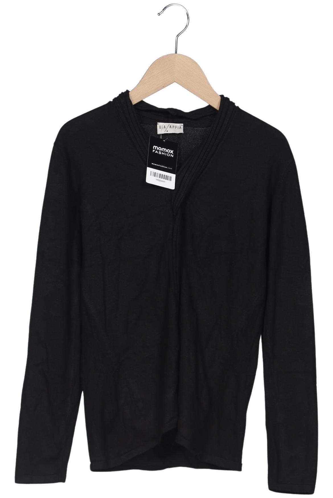 

VIA Appia DUE Damen Pullover, schwarz, Gr. 38