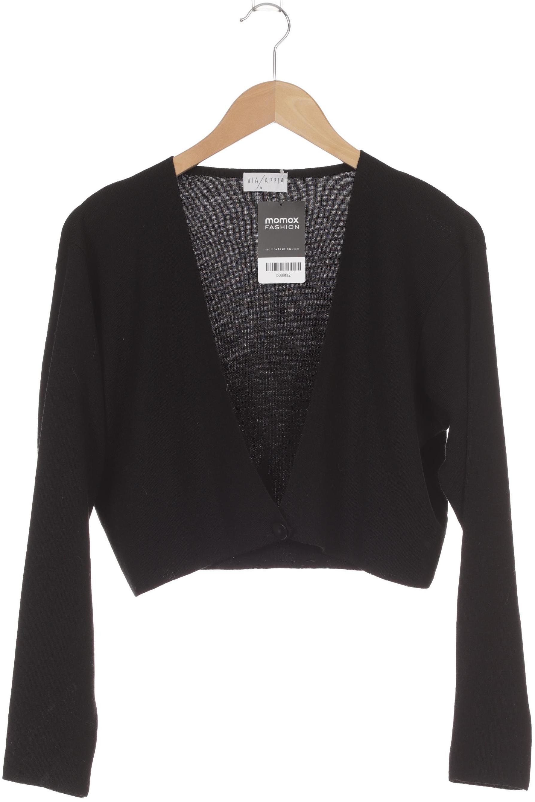 

VIA Appia DUE Damen Strickjacke, schwarz, Gr.