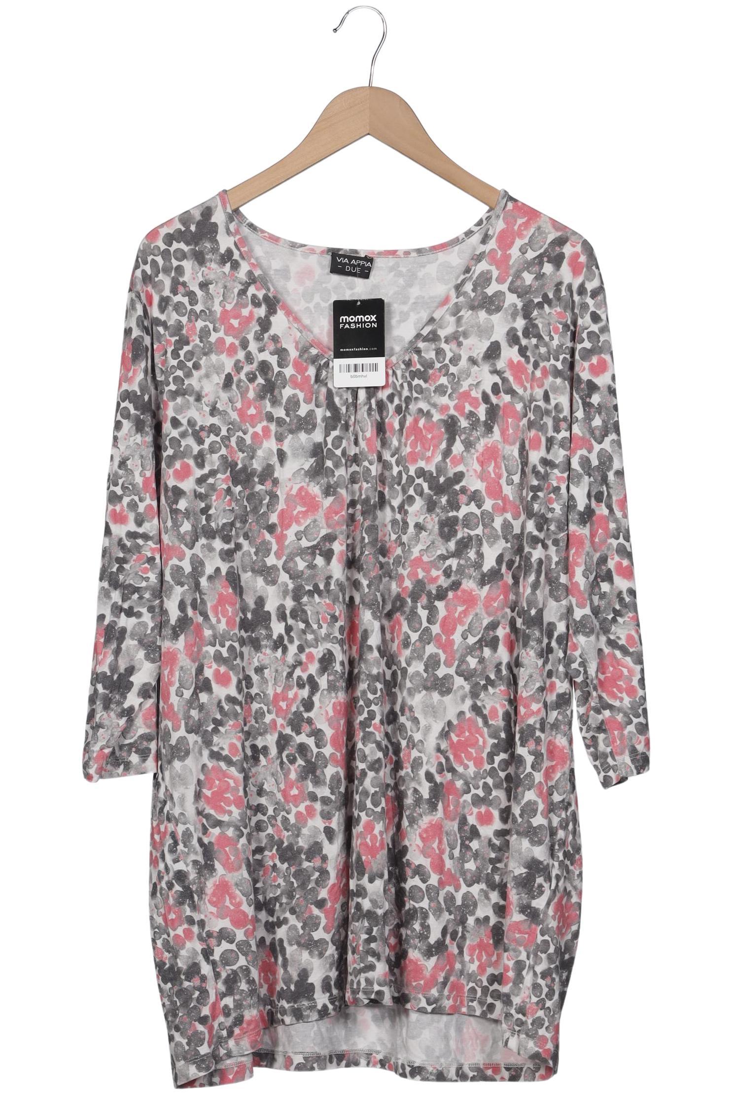 

VIA Appia DUE Damen Langarmshirt, grau, Gr. 52