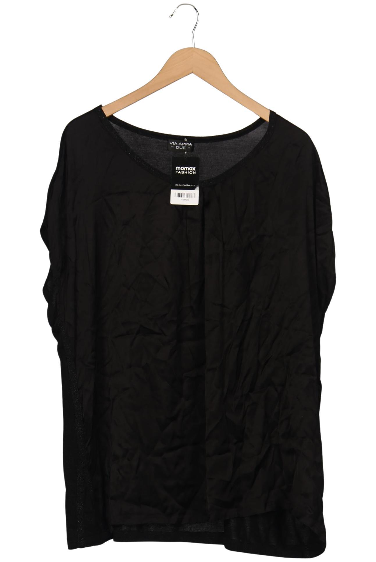 

VIA Appia DUE Damen T-Shirt, schwarz, Gr. 48