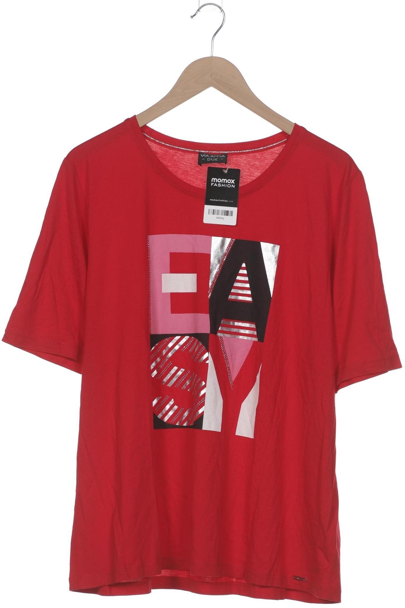 

VIA Appia DUE Damen T-Shirt, rot, Gr. 46