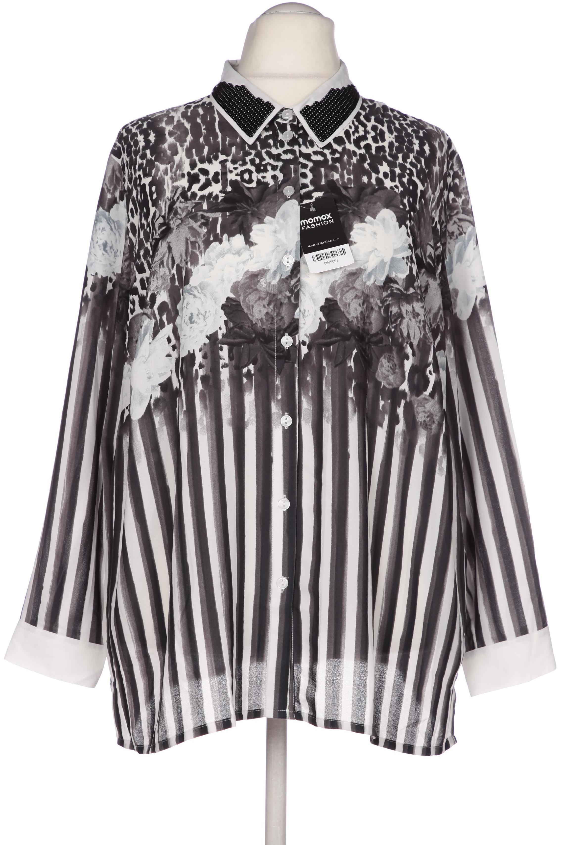 

VIA Appia DUE Damen Bluse, grau, Gr. 56