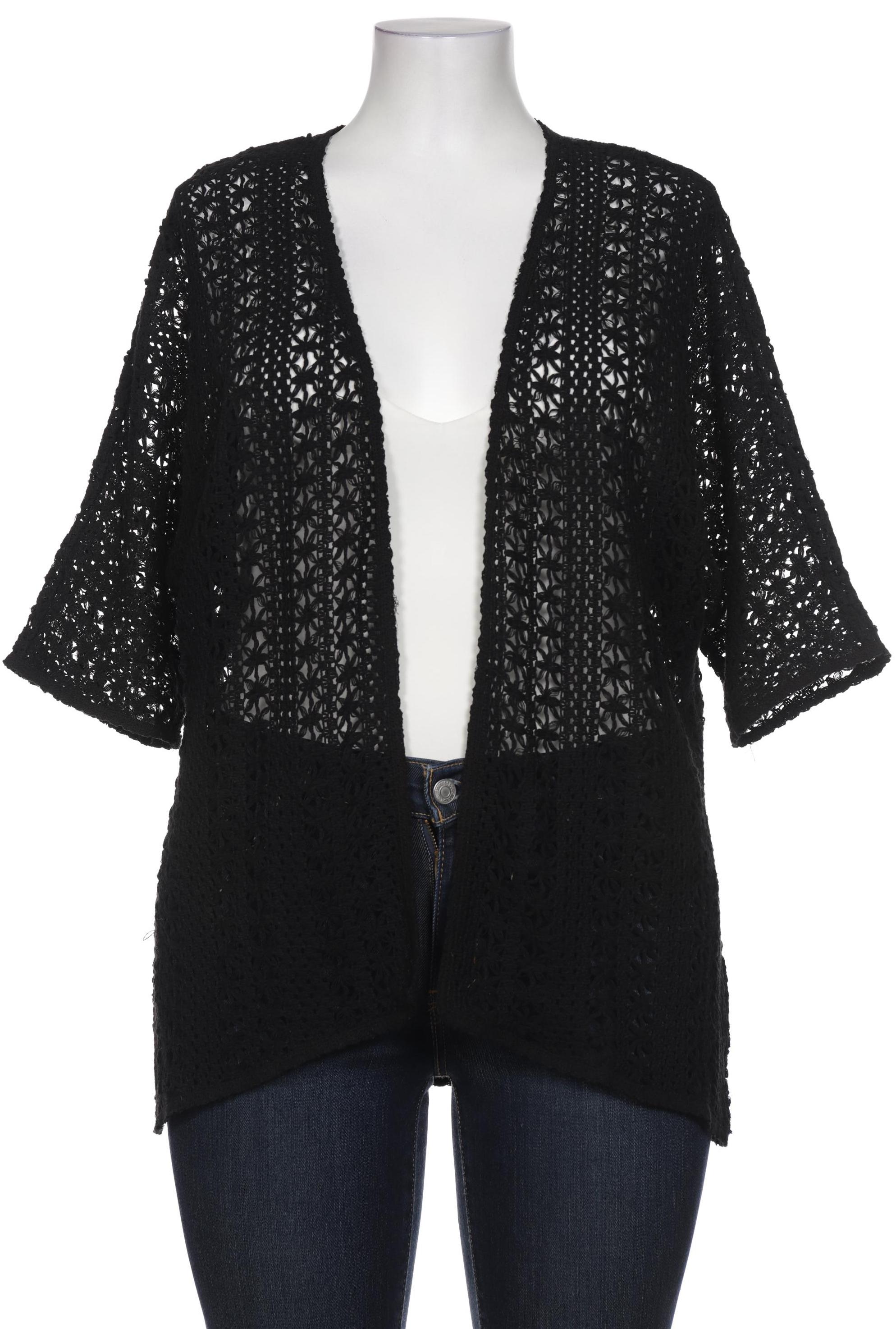 

VIA Appia DUE Damen Strickjacke, schwarz, Gr. 48