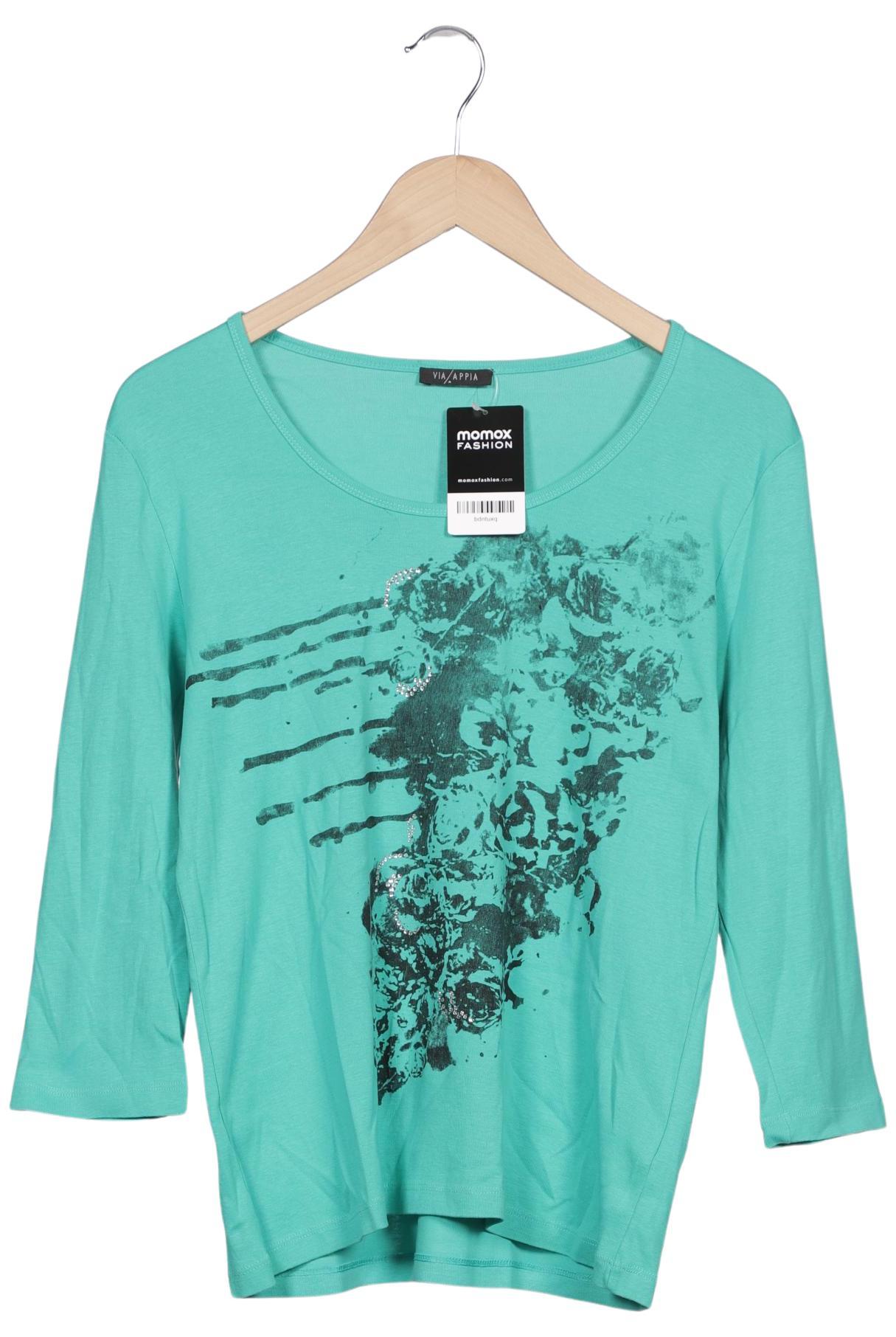 

VIA Appia DUE Damen Langarmshirt, grün, Gr. 42