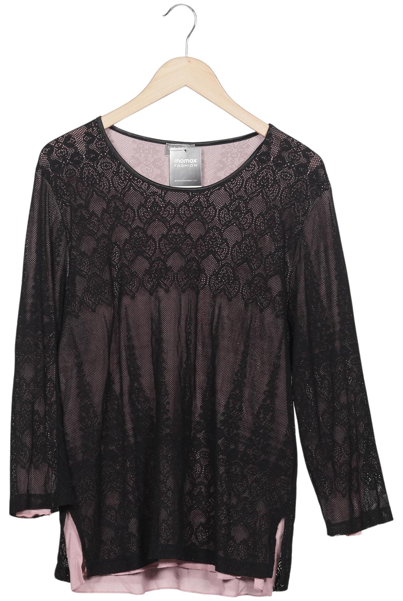 

VIA Appia DUE Damen Langarmshirt, schwarz, Gr. 46