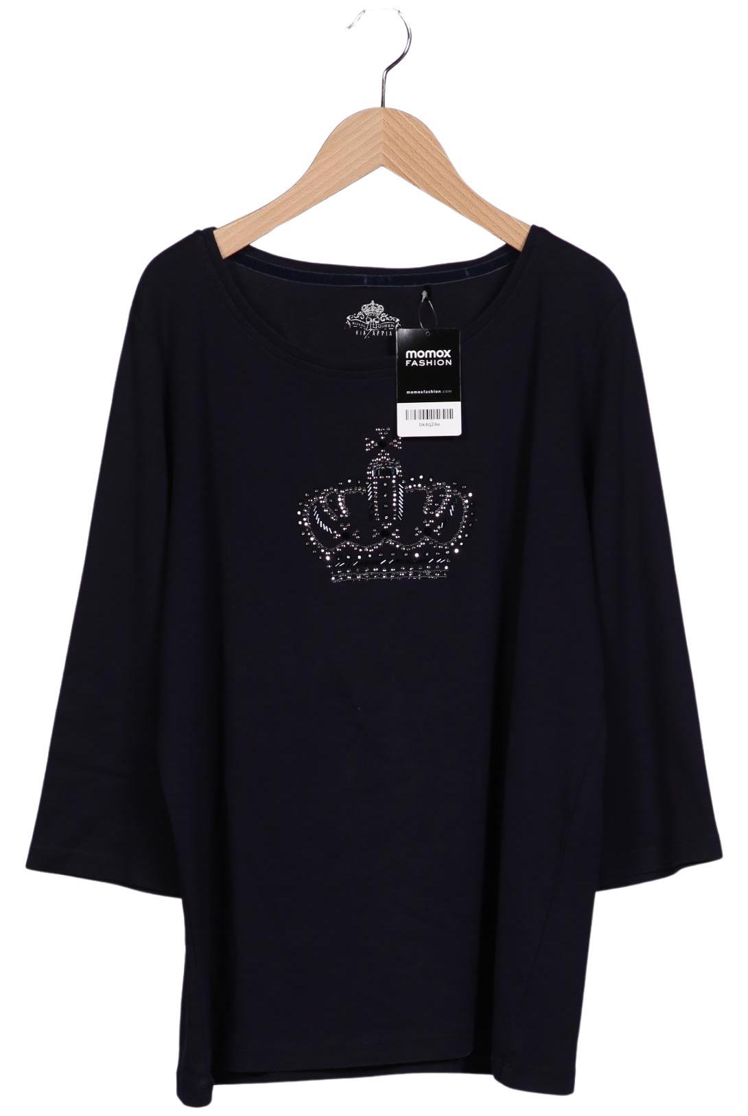 

VIA Appia DUE Damen Langarmshirt, marineblau, Gr. 48