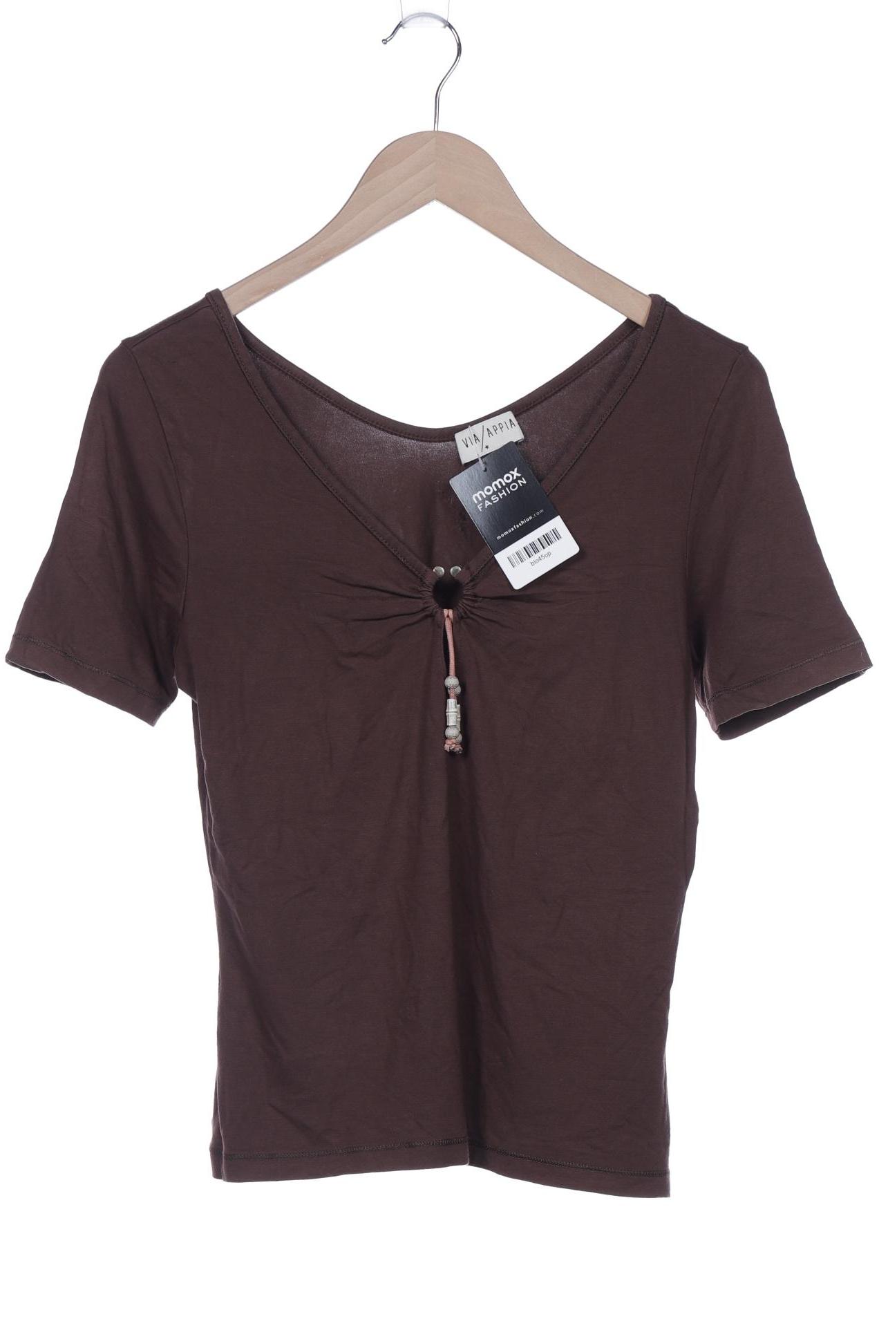 

VIA Appia DUE Damen T-Shirt, braun, Gr. 38