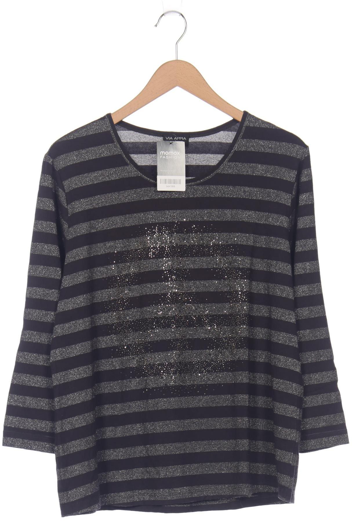 

VIA Appia DUE Damen Langarmshirt, grau, Gr. 46