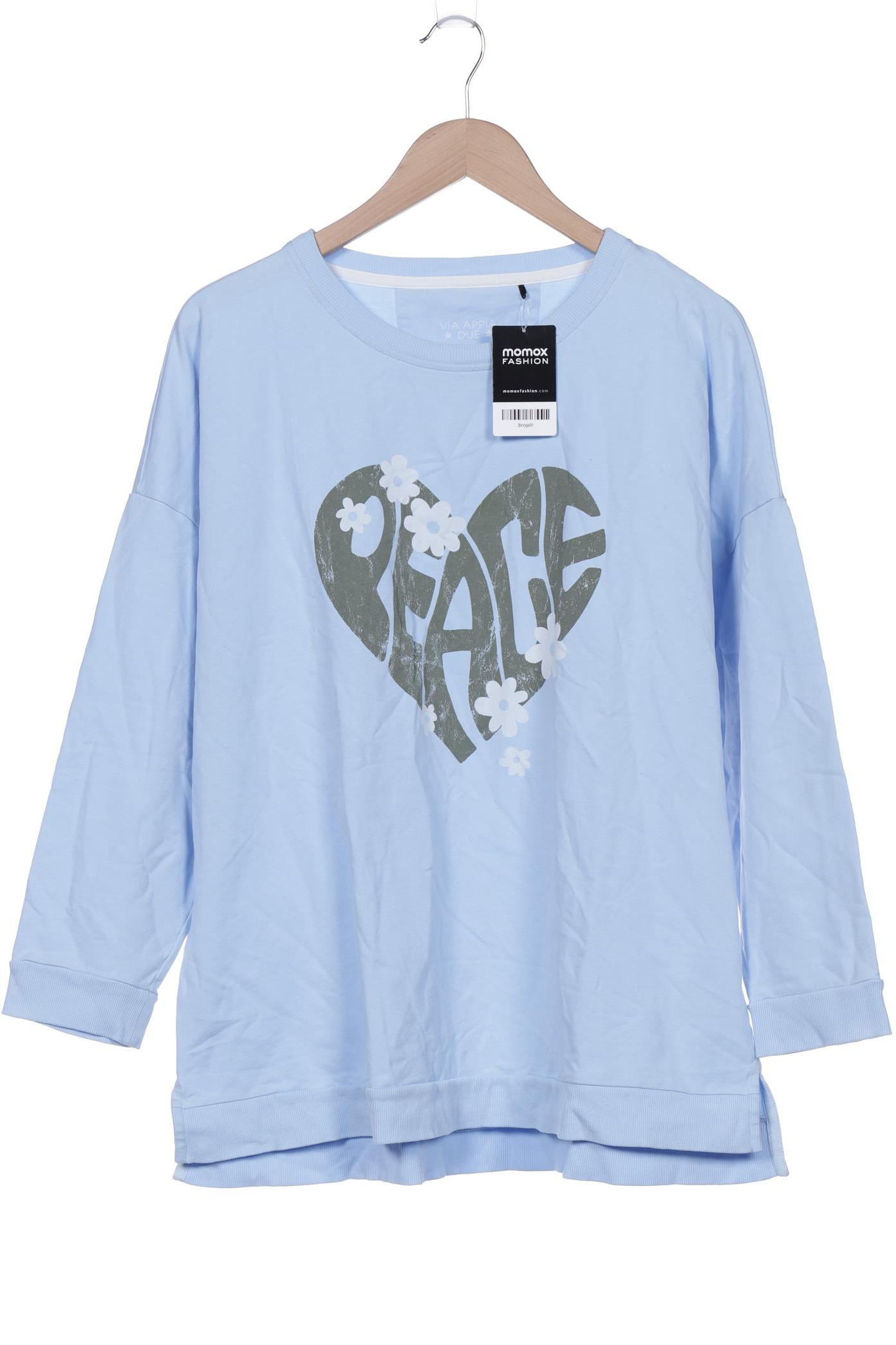 

VIA Appia DUE Damen Sweatshirt, hellblau, Gr. 46