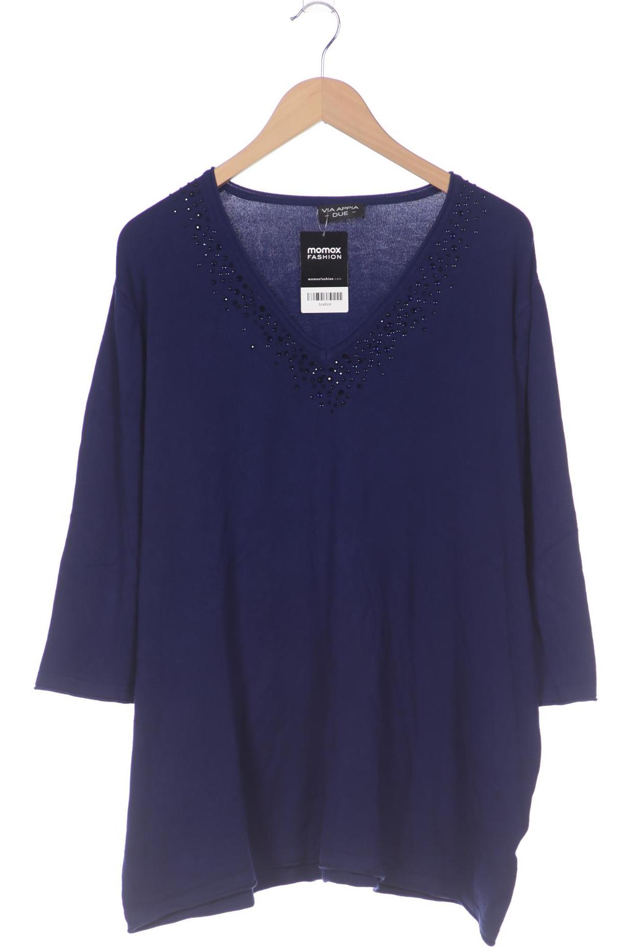 

VIA Appia DUE Damen Pullover, blau, Gr. 48