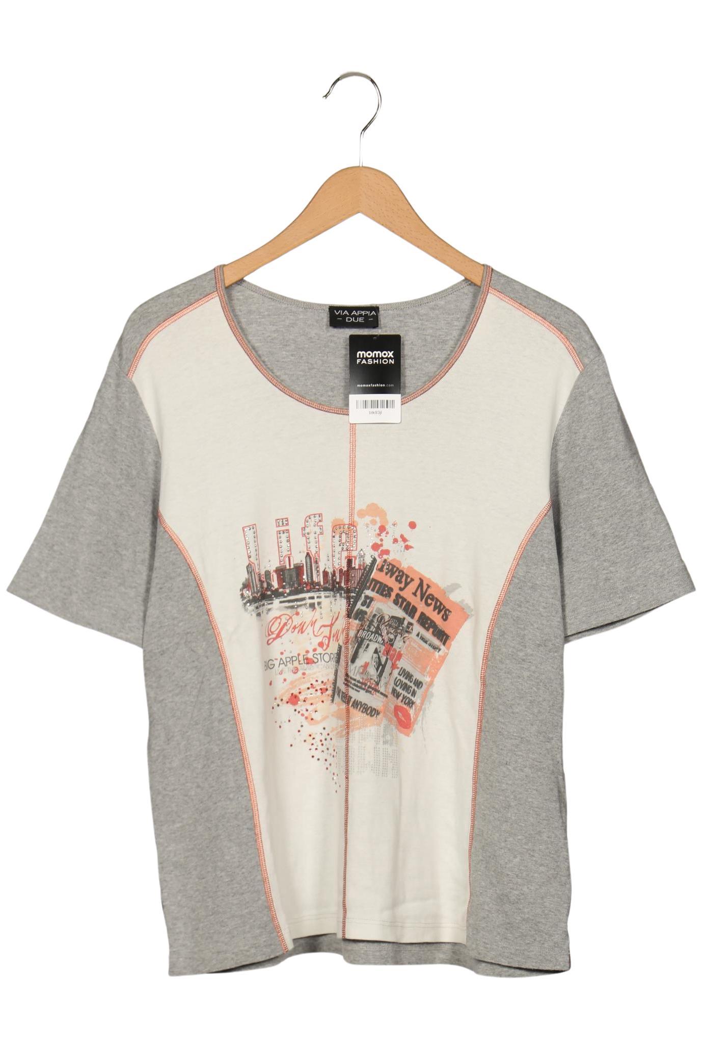 

VIA Appia DUE Damen T-Shirt, grau, Gr. 46