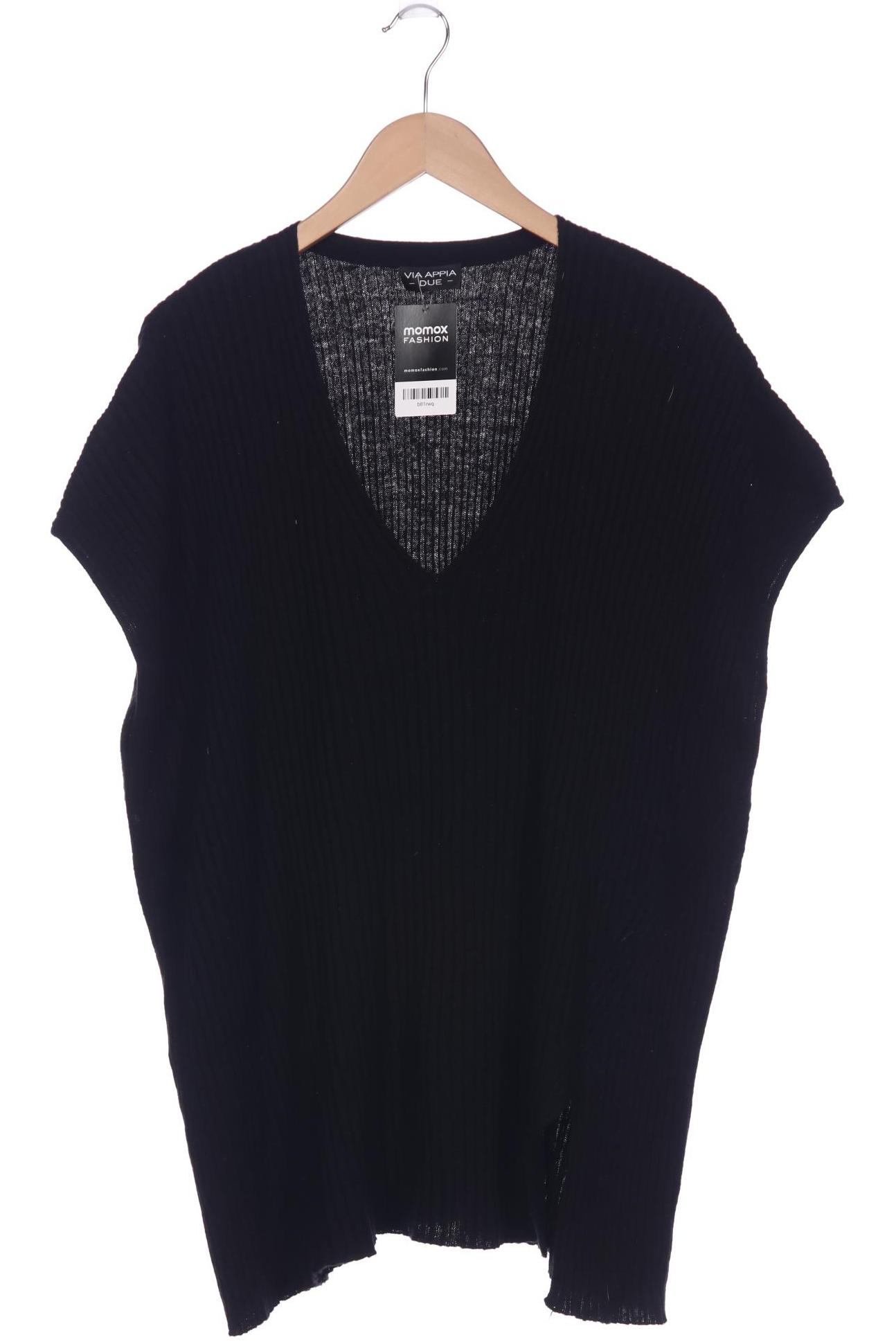 

VIA Appia DUE Damen Pullover, schwarz, Gr. 50