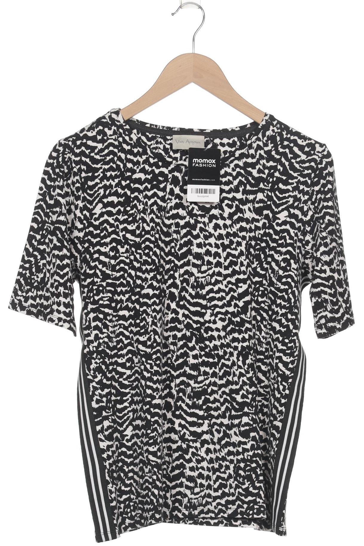 

VIA Appia DUE Damen T-Shirt, schwarz, Gr. 42