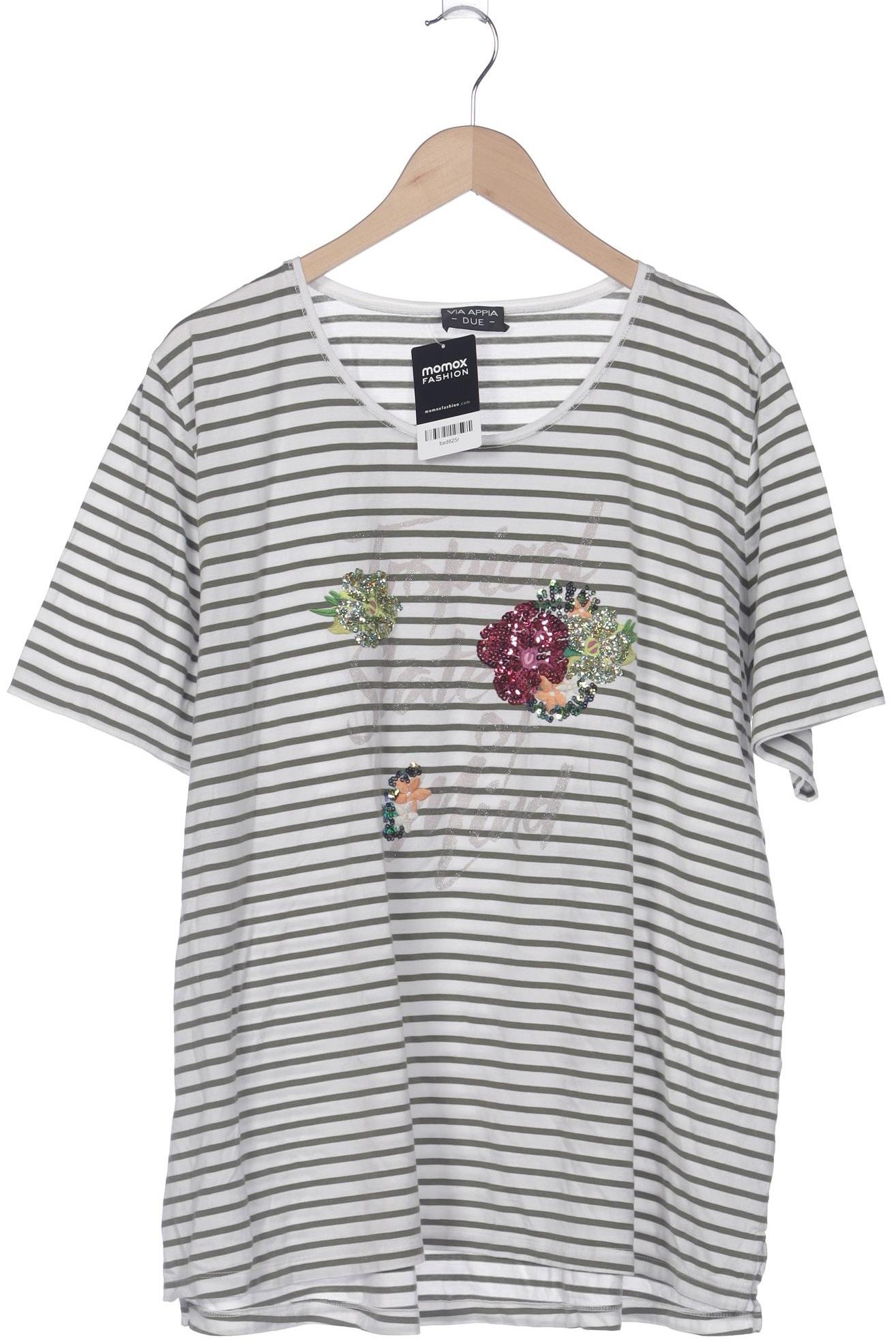 

VIA Appia DUE Damen T-Shirt, weiß, Gr. 52