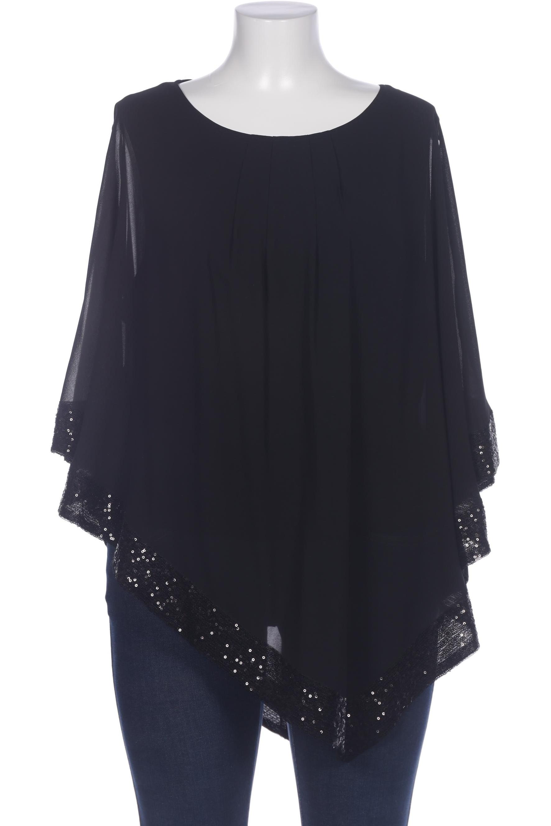 

VIA Appia DUE Damen Bluse, schwarz, Gr. 52