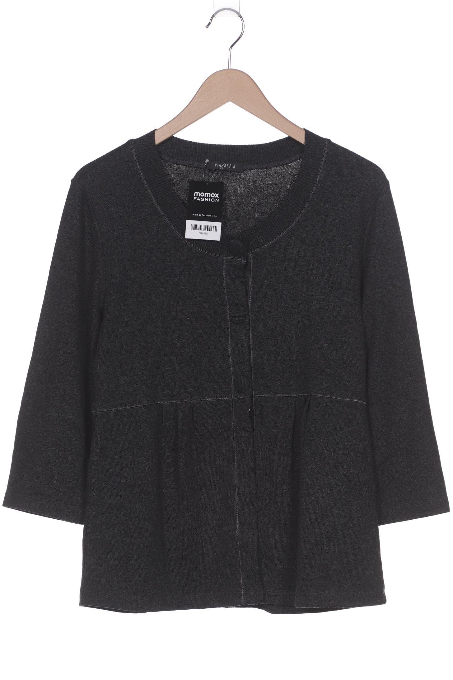 

VIA Appia DUE Damen Strickjacke, grau, Gr. 40
