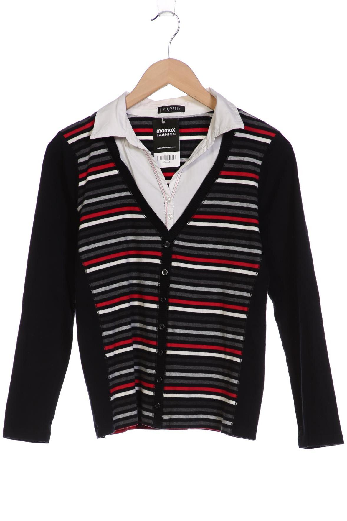 

VIA Appia DUE Damen Langarmshirt, schwarz, Gr. 38