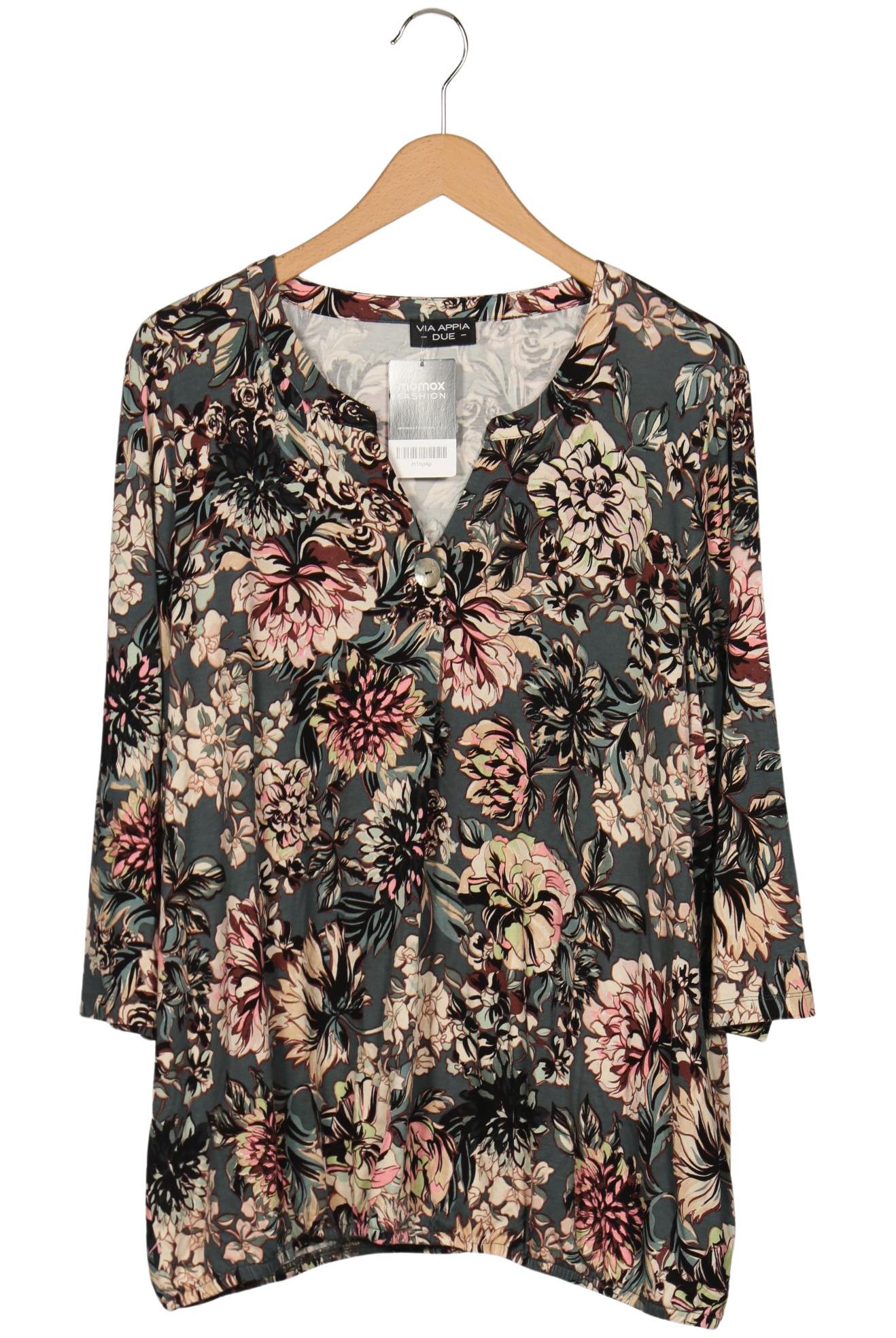 

VIA Appia DUE Damen Langarmshirt, mehrfarbig, Gr. 48