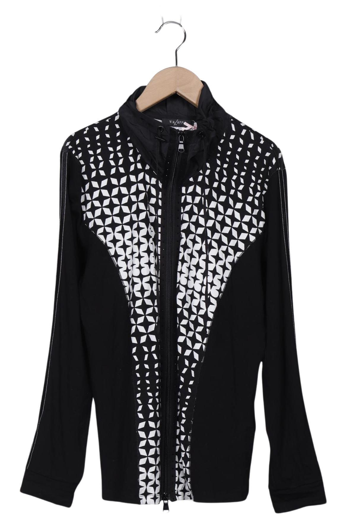 

VIA Appia DUE Damen Strickjacke, schwarz, Gr. 42