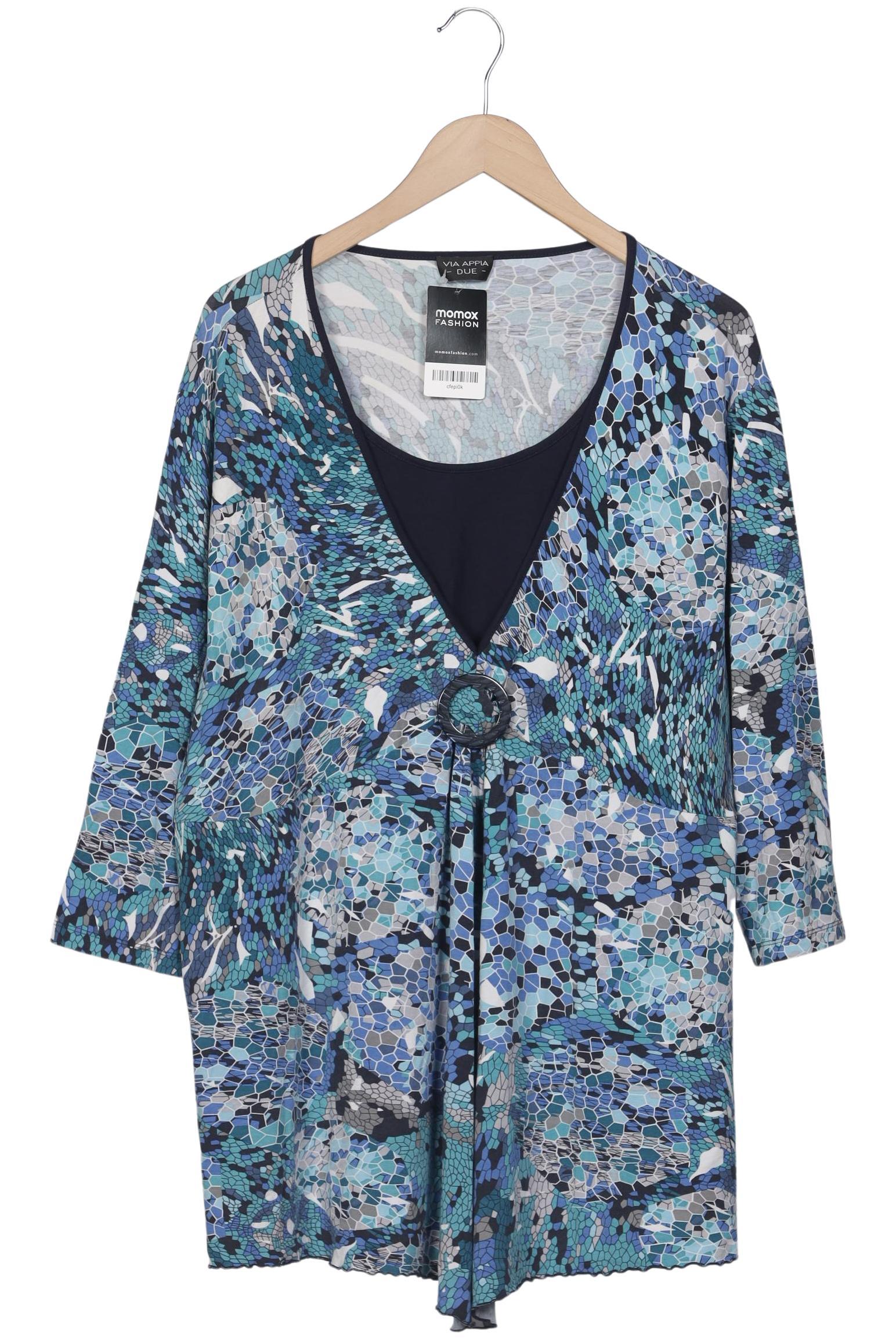 

VIA Appia DUE Damen Langarmshirt, mehrfarbig, Gr. 52