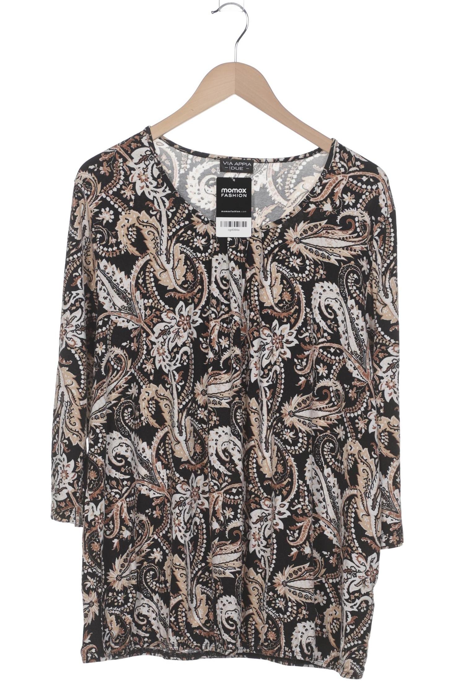 

VIA Appia DUE Damen Langarmshirt, schwarz, Gr. 50