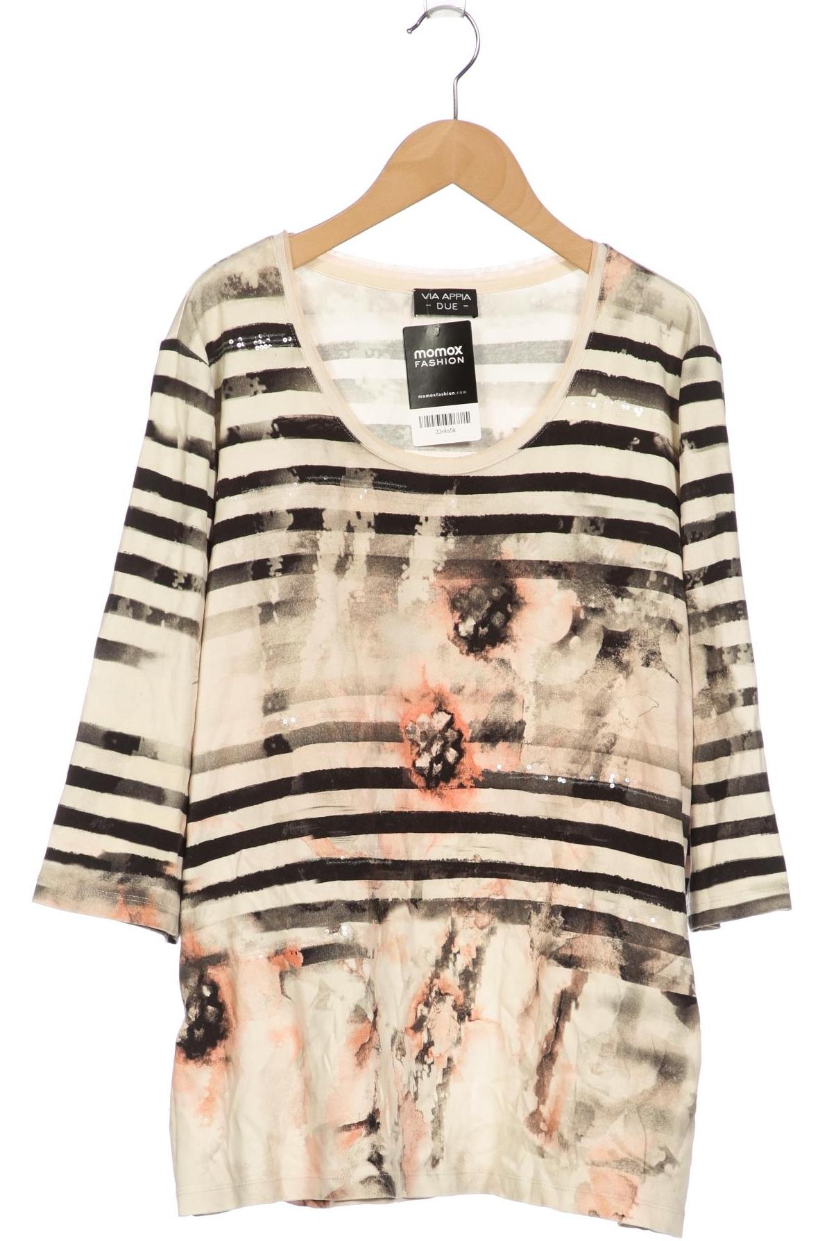 

VIA Appia DUE Damen Langarmshirt, schwarz, Gr. 48