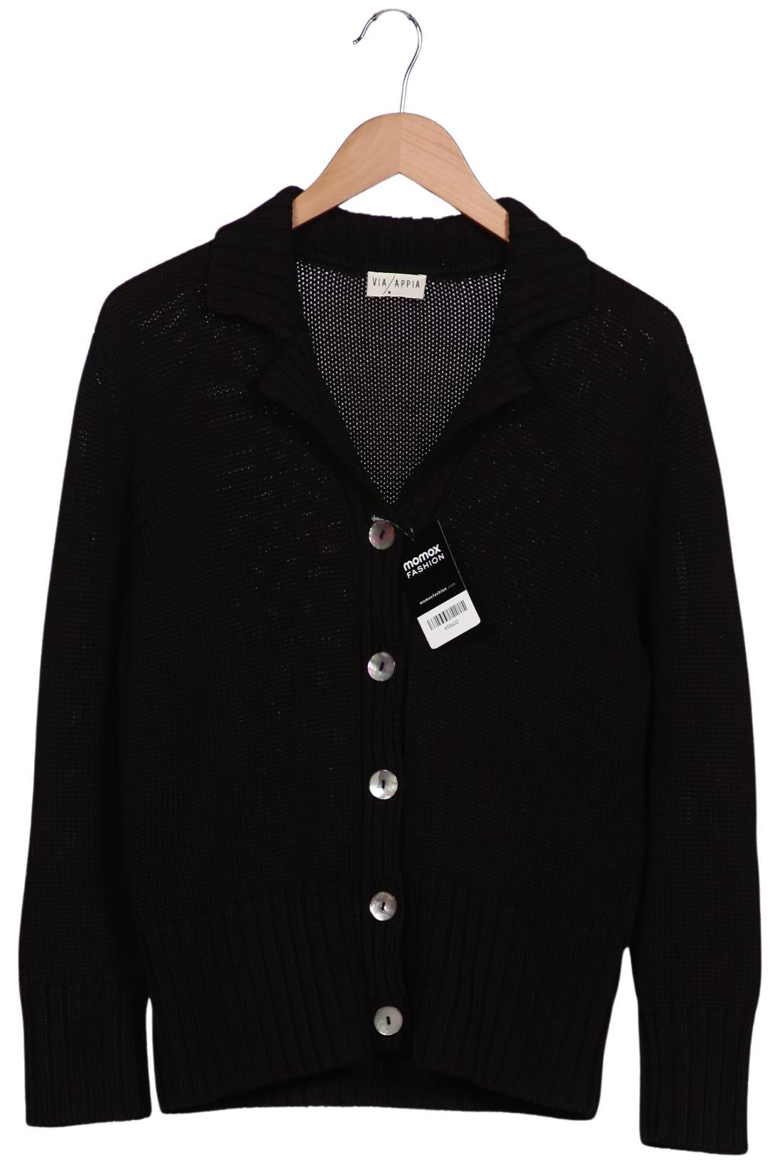

VIA Appia DUE Damen Strickjacke, schwarz, Gr. 42