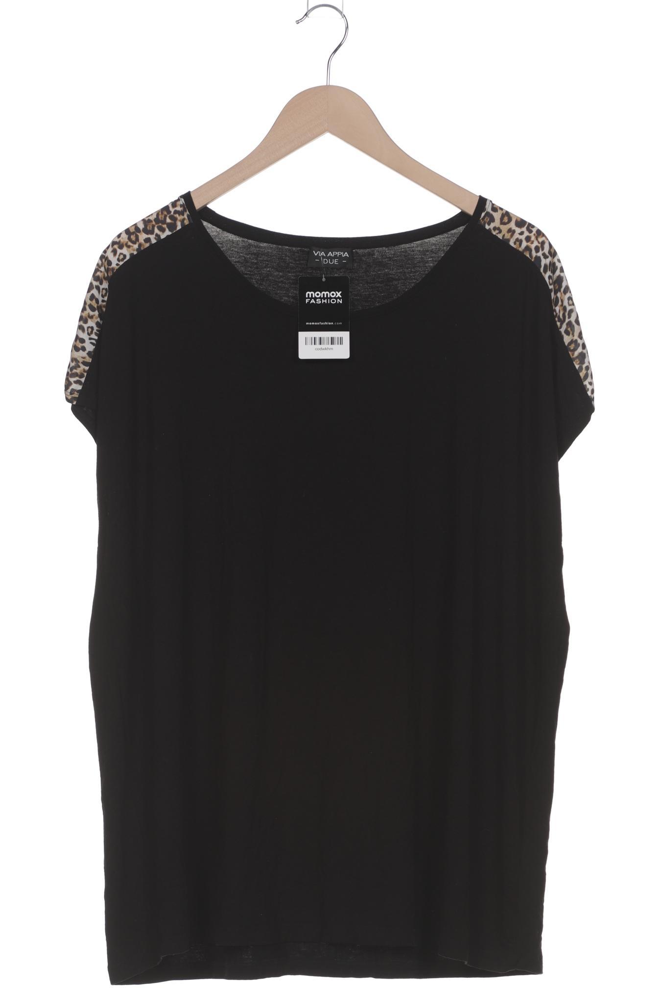

VIA Appia DUE Damen T-Shirt, schwarz, Gr. 48