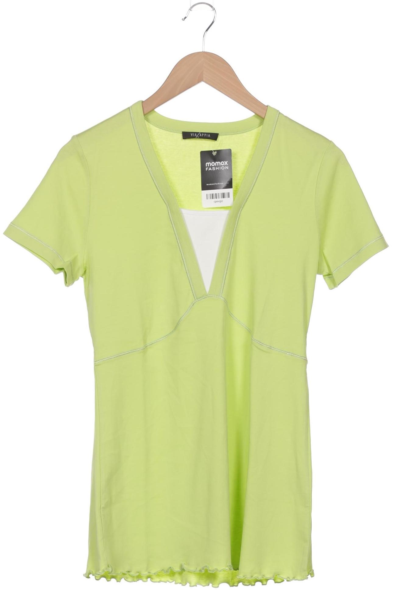 

VIA Appia DUE Damen T-Shirt, hellgrün, Gr. 40