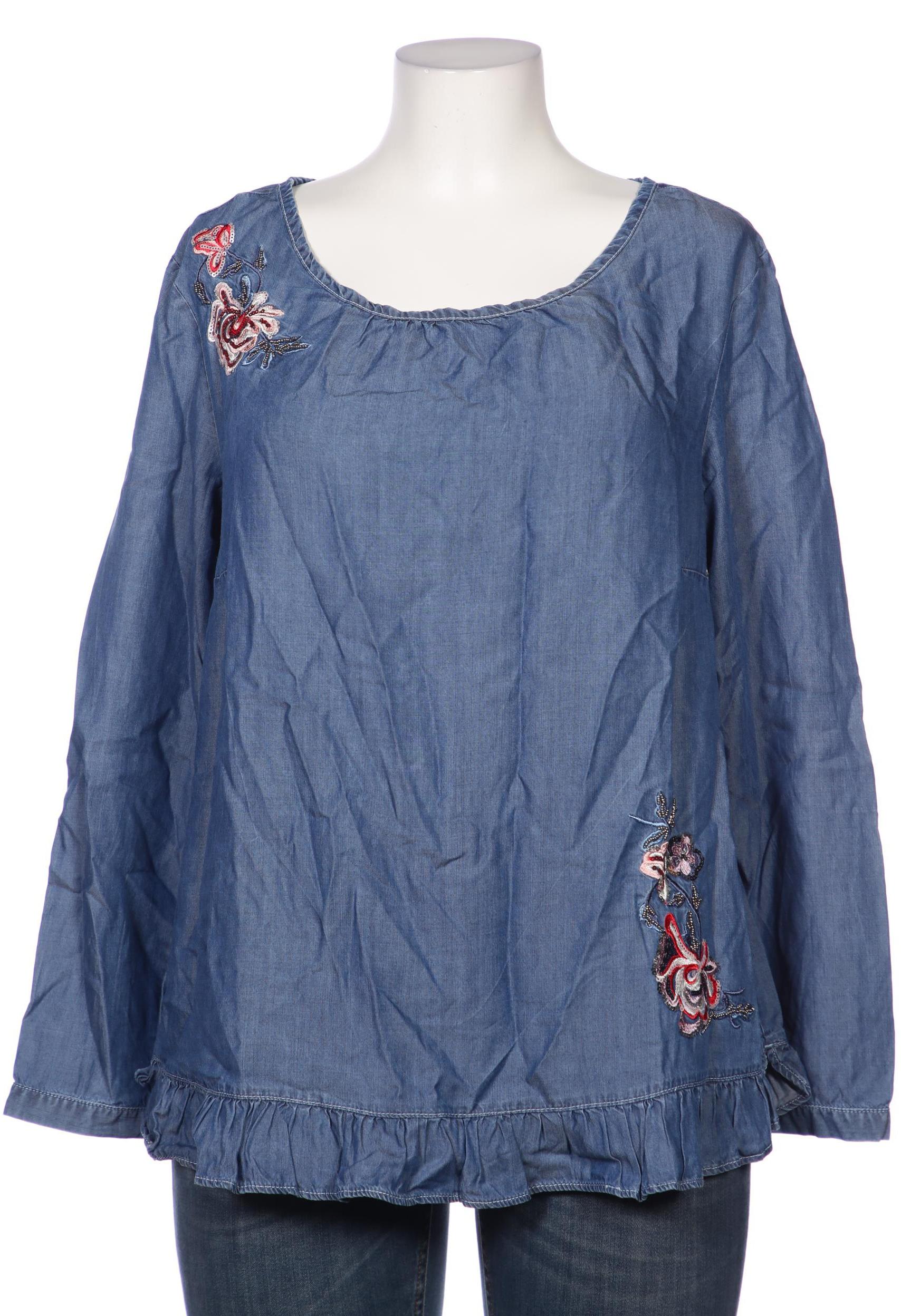 

VIA Appia DUE Damen Bluse, blau, Gr. 46