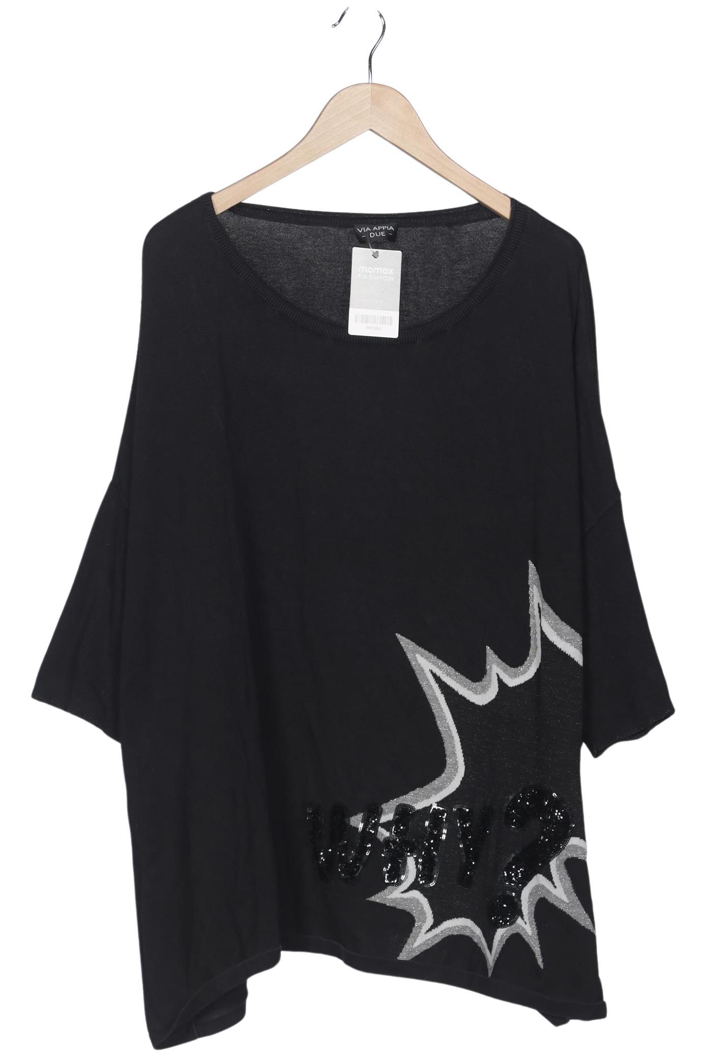 

VIA Appia DUE Damen Pullover, schwarz, Gr. 54