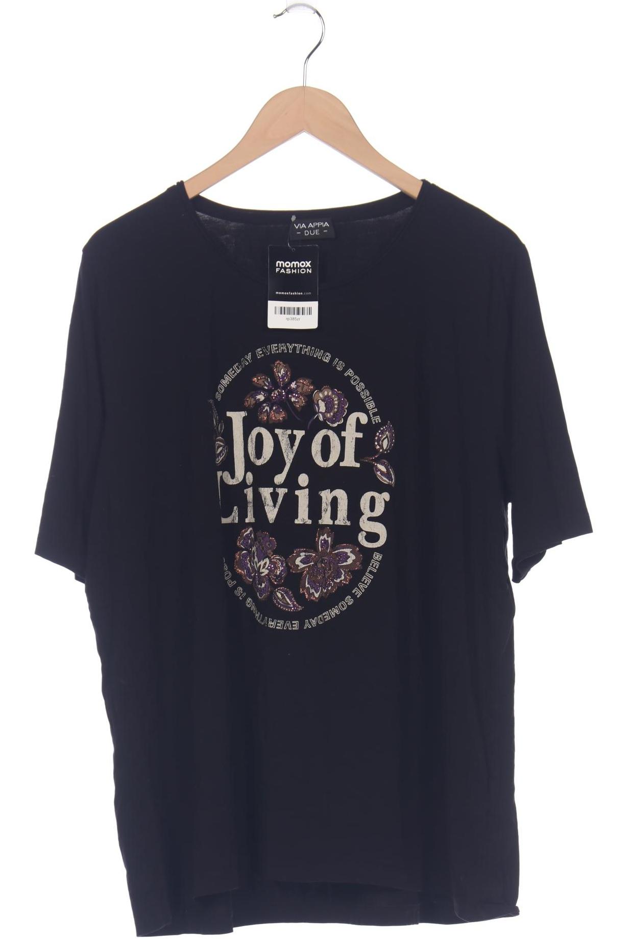 

VIA Appia DUE Damen T-Shirt, schwarz, Gr. 50
