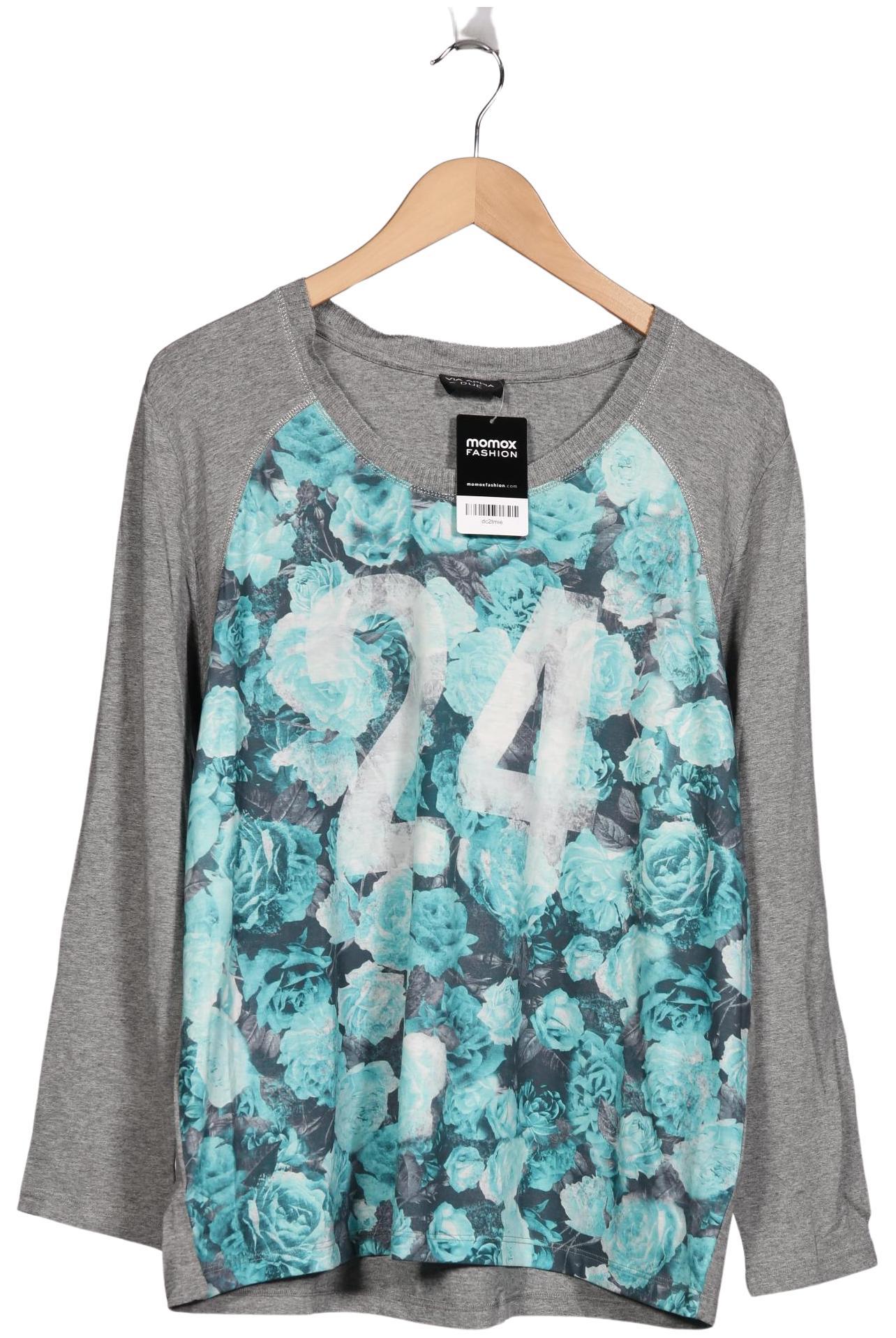 

VIA Appia DUE Damen Langarmshirt, grau, Gr. 46