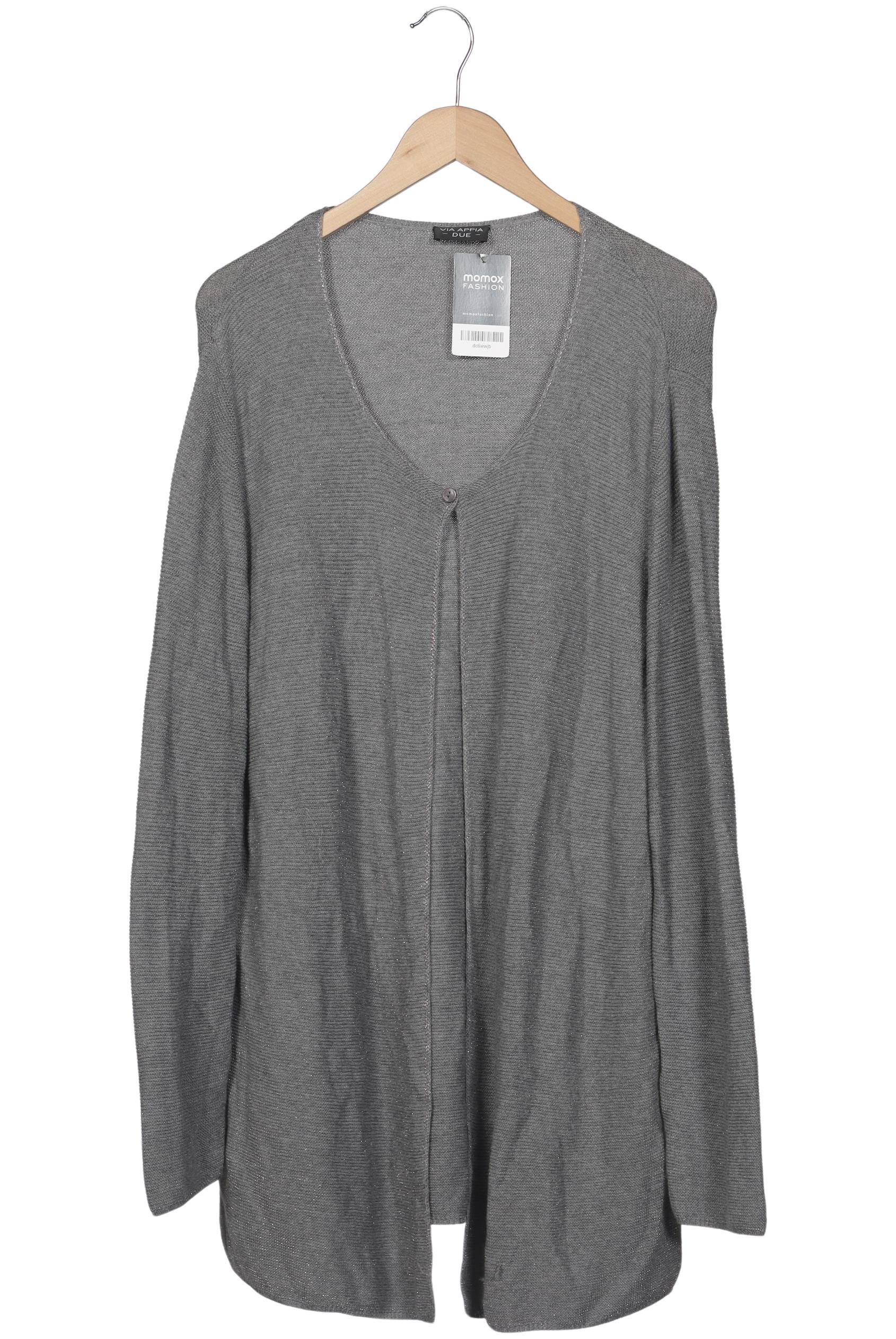 

VIA Appia DUE Damen Strickjacke, grau, Gr. 52