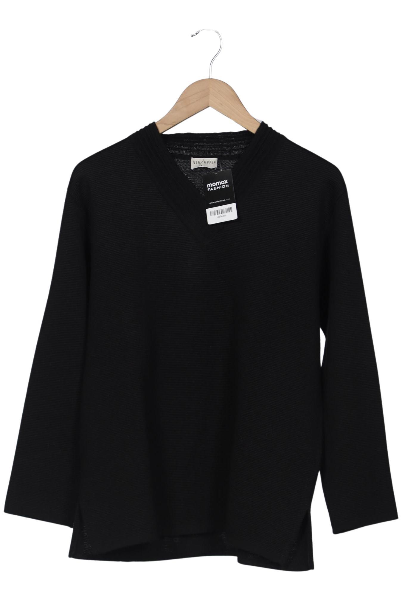 

VIA Appia DUE Damen Pullover, schwarz, Gr. 42