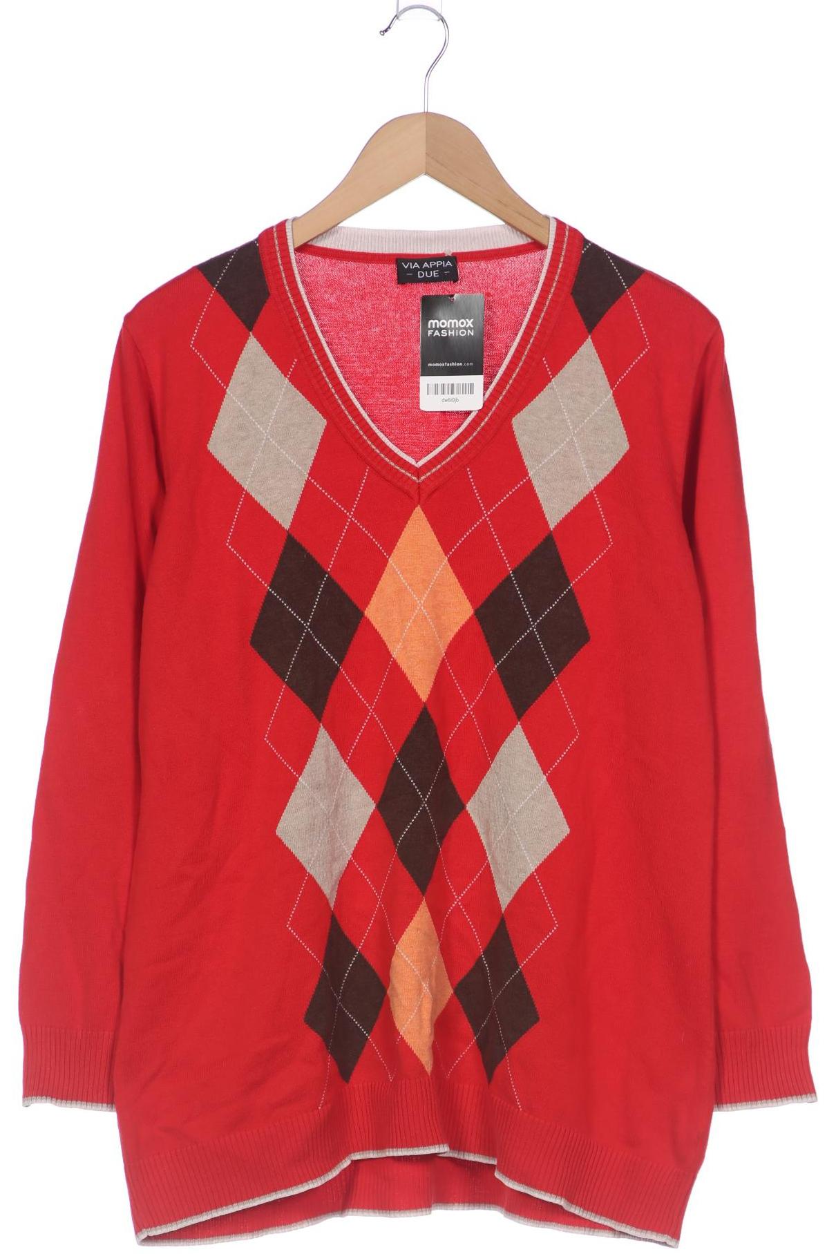 

VIA Appia DUE Damen Pullover, rot, Gr. 46