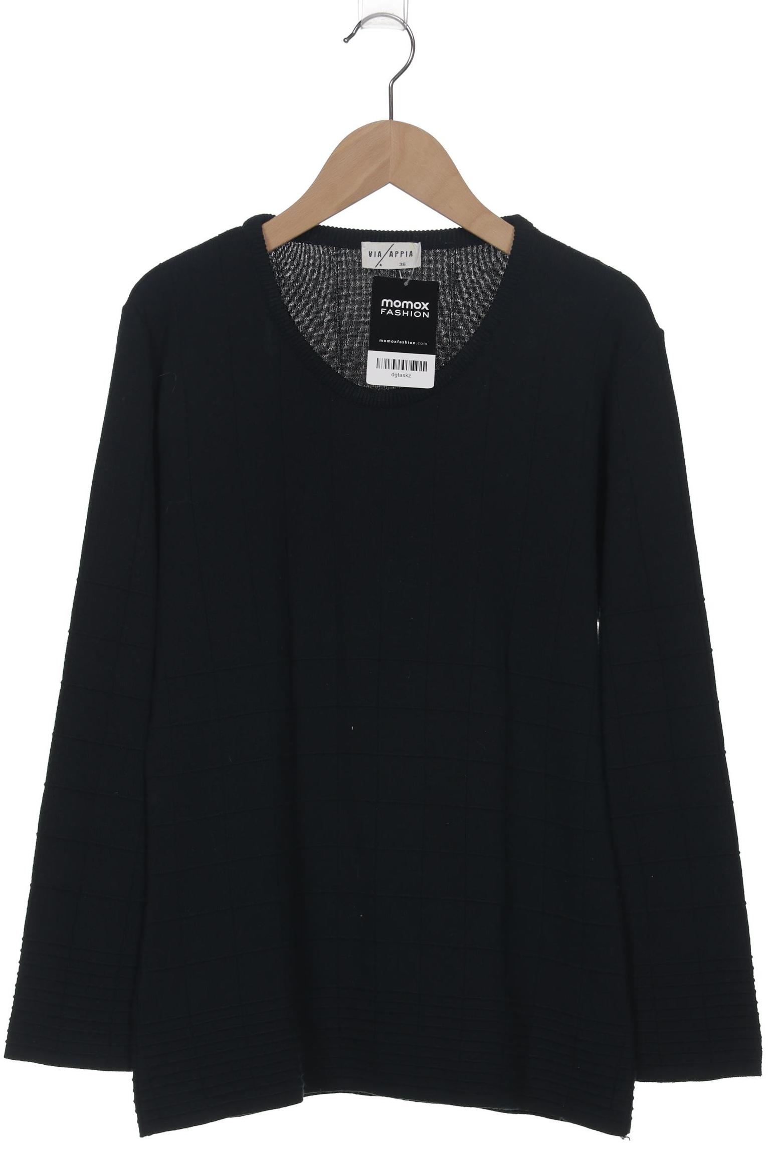 Thumbnail - VIA Appia DUE Damen Pullover, schwarz, Gr. 36