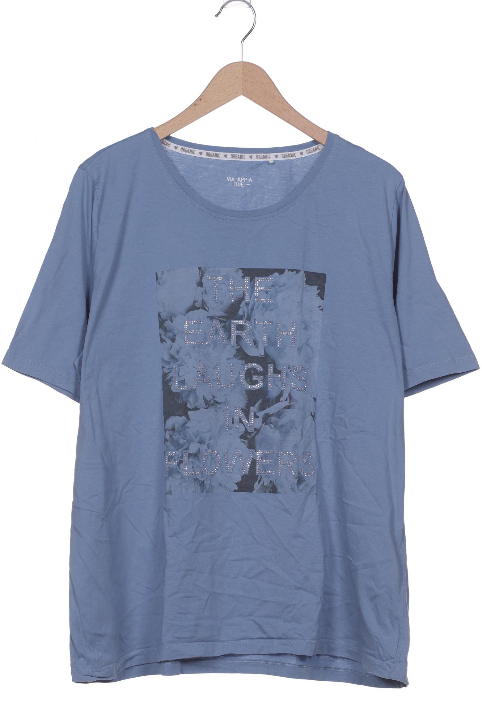 

VIA Appia DUE Damen T-Shirt, blau, Gr. 50