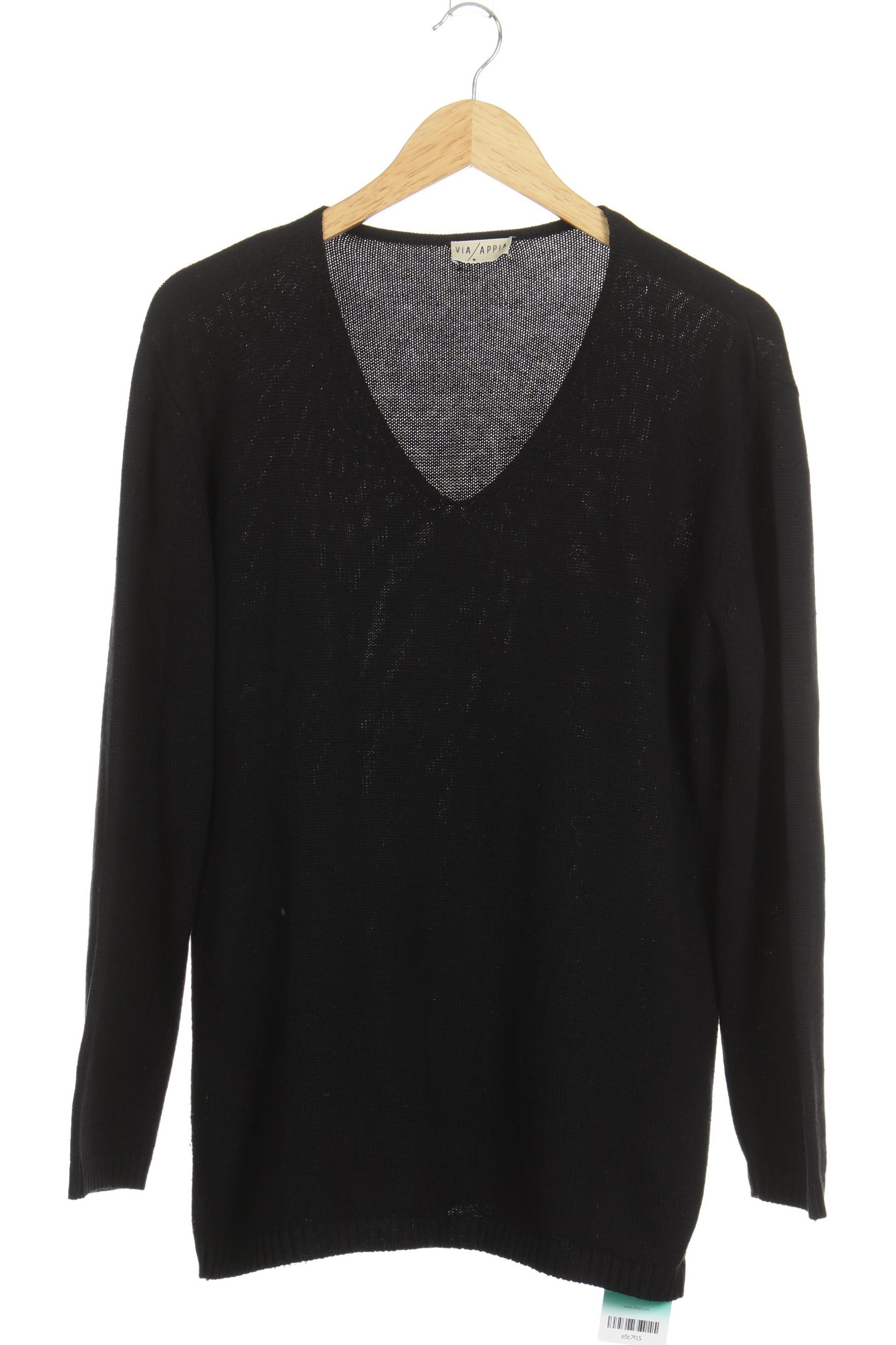 

VIA Appia DUE Damen Pullover, schwarz, Gr. 42