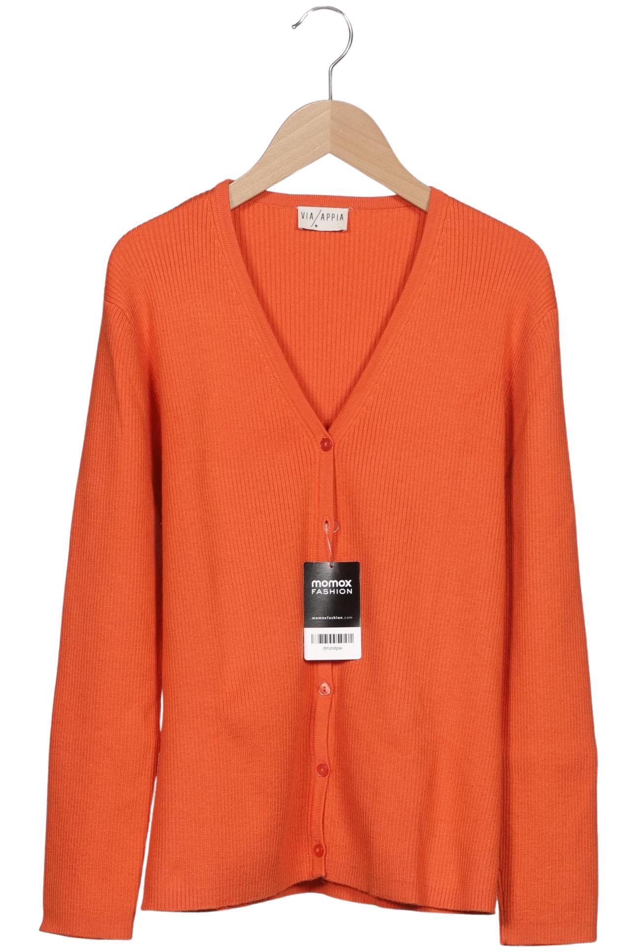 

VIA Appia DUE Damen Strickjacke, orange, Gr. 40
