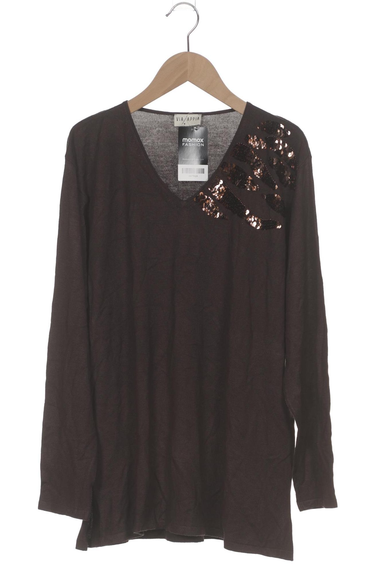 

VIA Appia DUE Damen Pullover, braun, Gr. 42