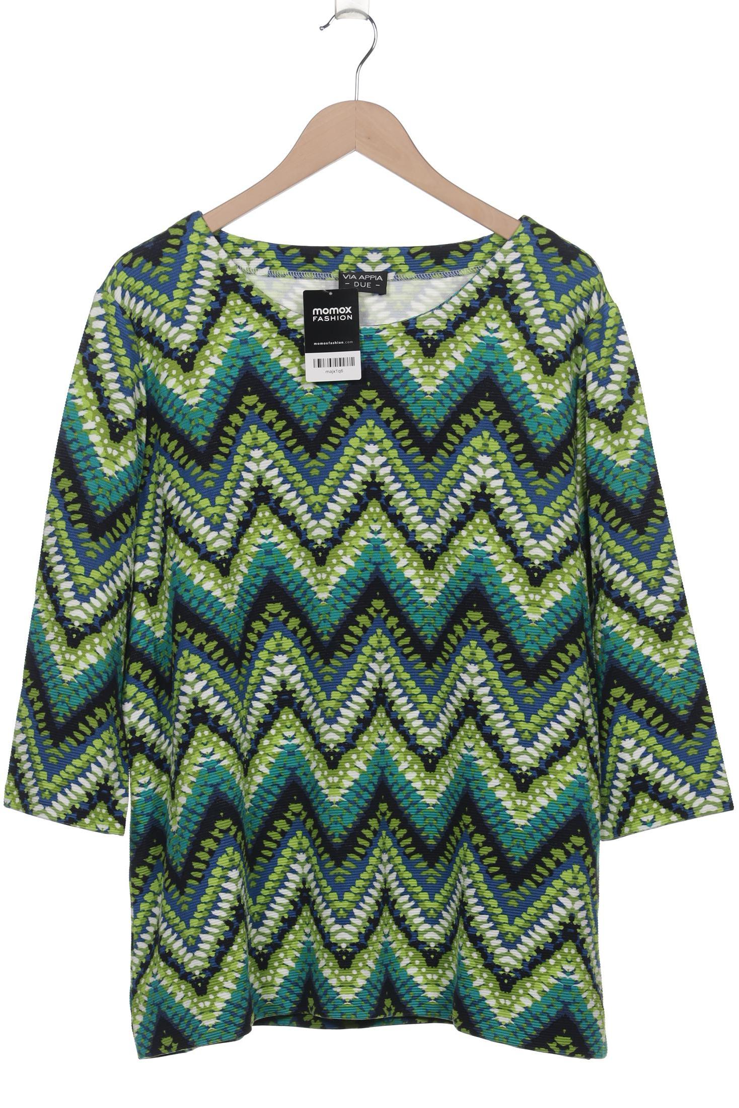 

VIA Appia DUE Damen Langarmshirt, mehrfarbig, Gr. 48